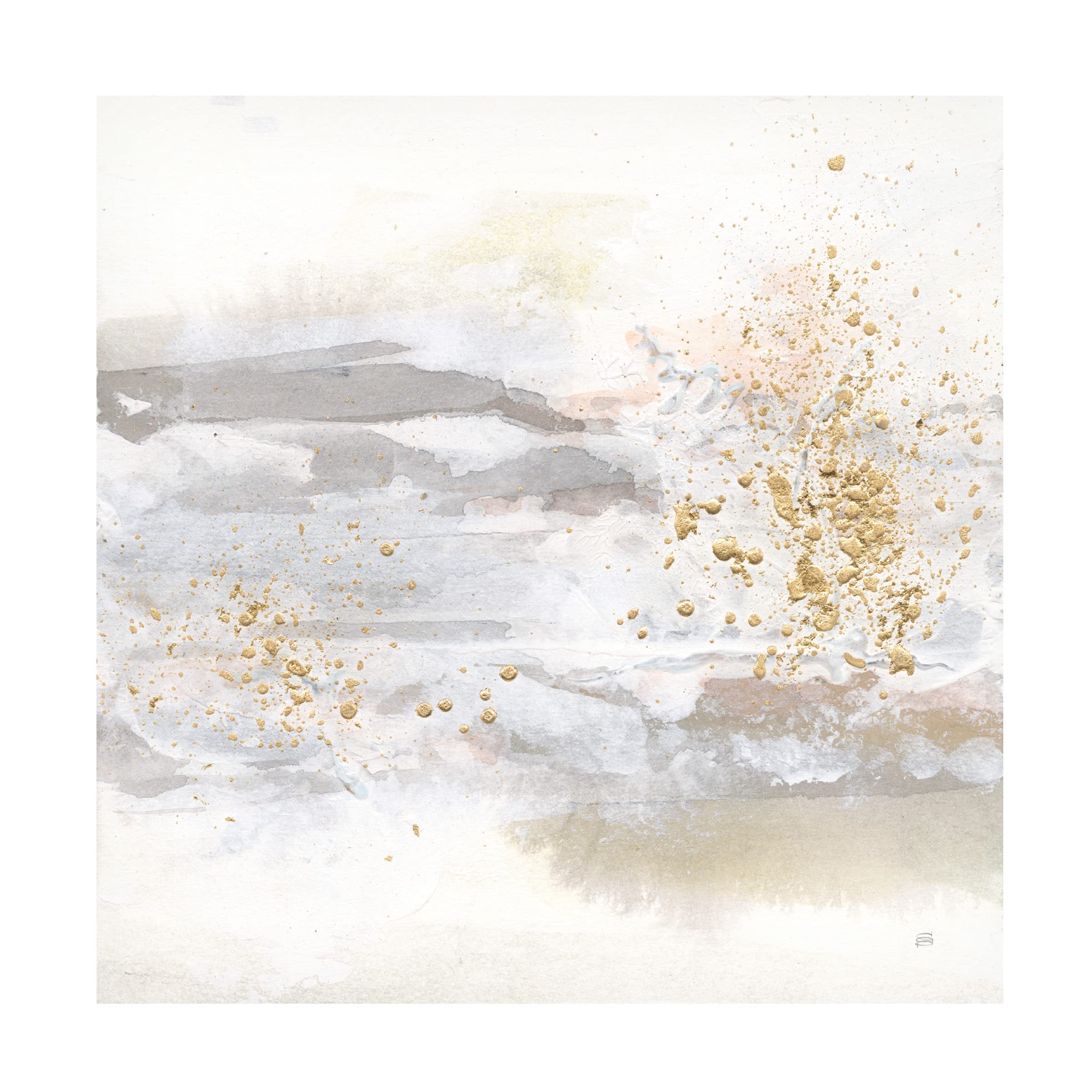 Trademark Fine Art 'Ocean Dreaming' Canvas Wall Art by Katrina Pete - 35x35 Inches Coastal Beach Decor for Living Room, Bedroom & Office