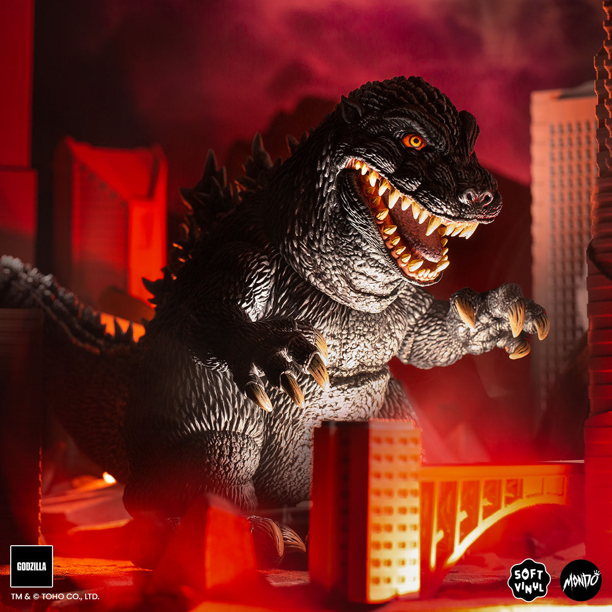 Godzilla Vinyl Designer Figure by James Groman - Premium Collectible Toy for Movie Fans & Pop Culture Enthusiasts - Perfect for Display, Gifts, and Home Decor