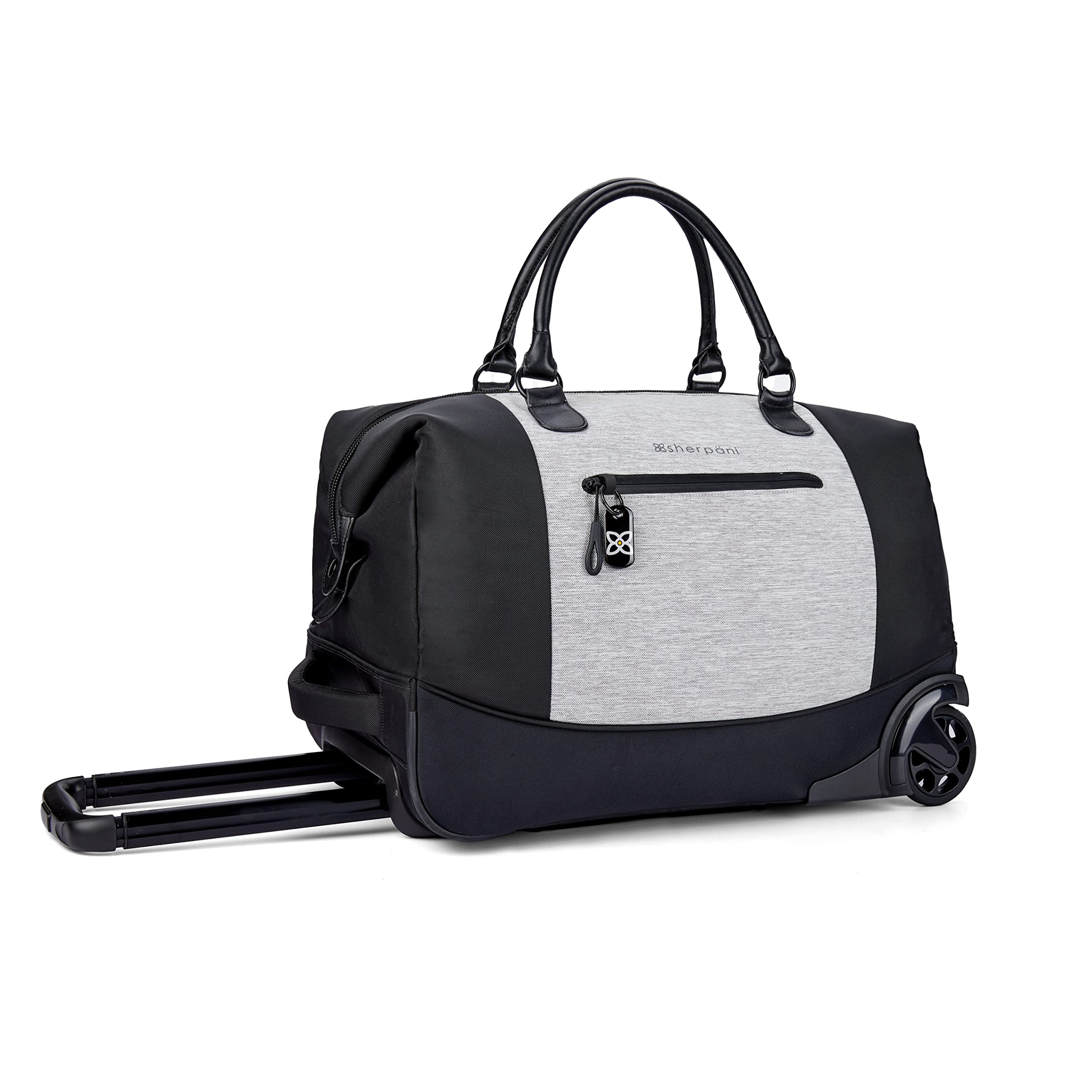 Sherpani Trip 2-Wheeled Rolling Duffel Bag - Lightweight Expandable Travel Duffle for Women - Perfect Carry-On Luggage for Air Travel, Weekend Getaways & Gym Use