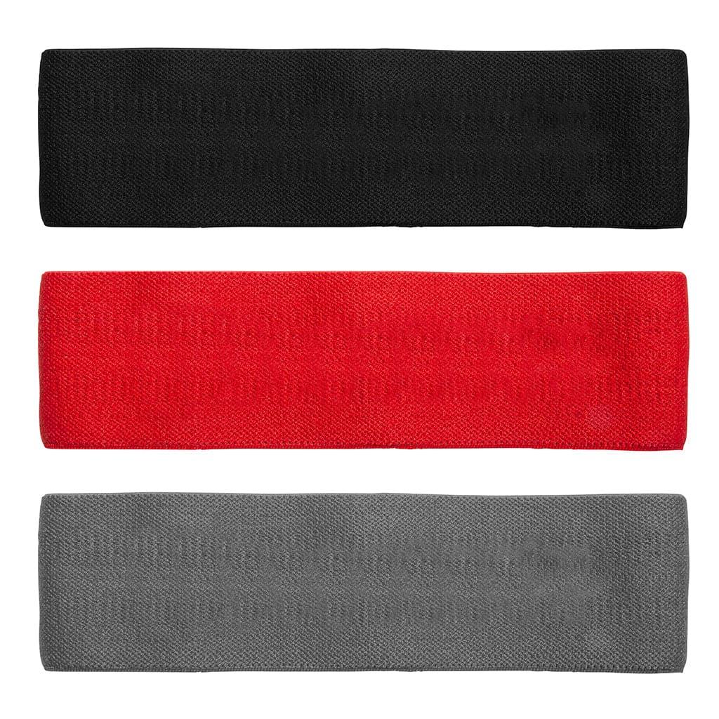 Lift Tech Fitness Resistance Bands Set - Heavy Duty Exercise Bands for Workouts, Strength Training & Physical Therapy (Red, Black, Gray) - Perfect for Home Gym, CrossFit & Rehabilitation