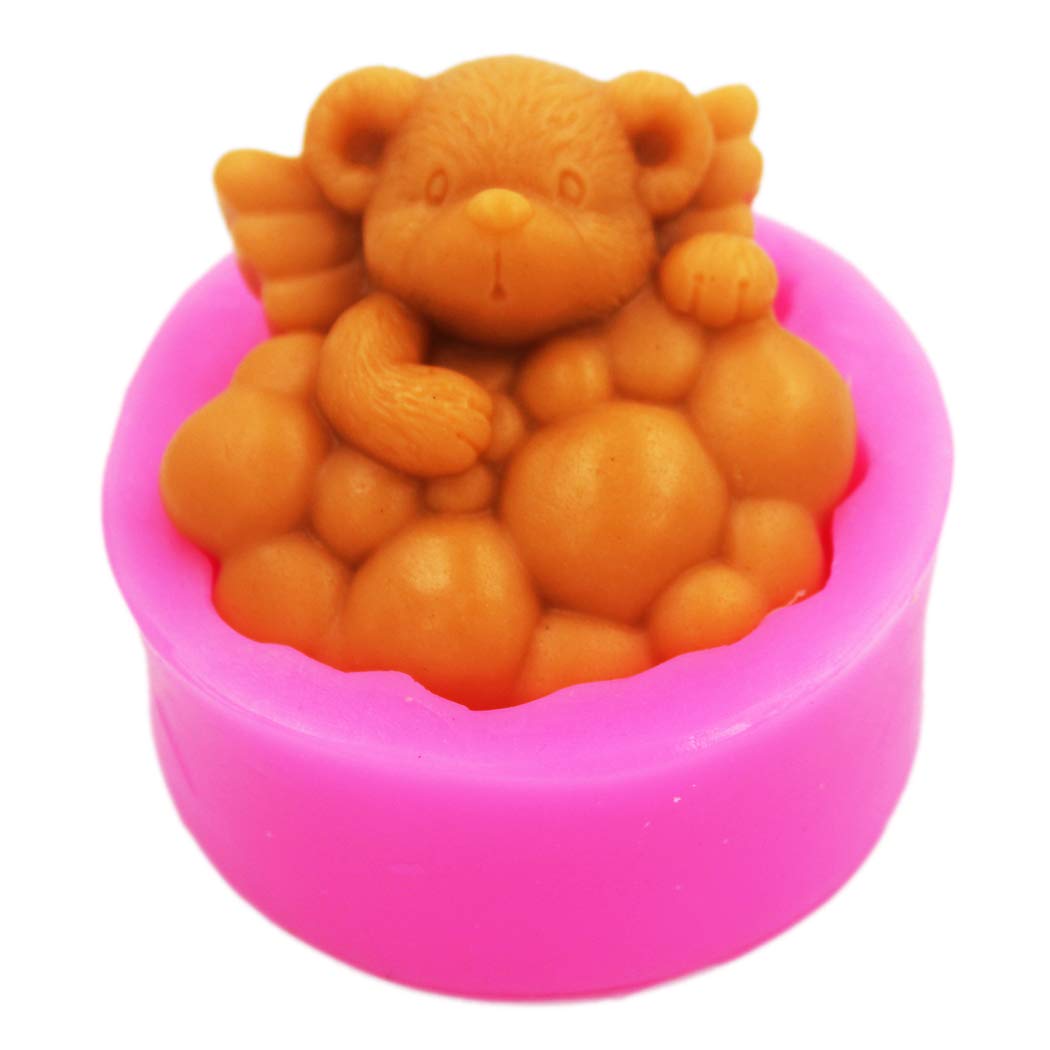 Premium 50076 Silicone Soap Molds for DIY Crafting - Cute Handmade Soap Making Kit for Bath Bombs, Candles & Resin Art - Perfect for Home Spa, Gifts & Craft Projects