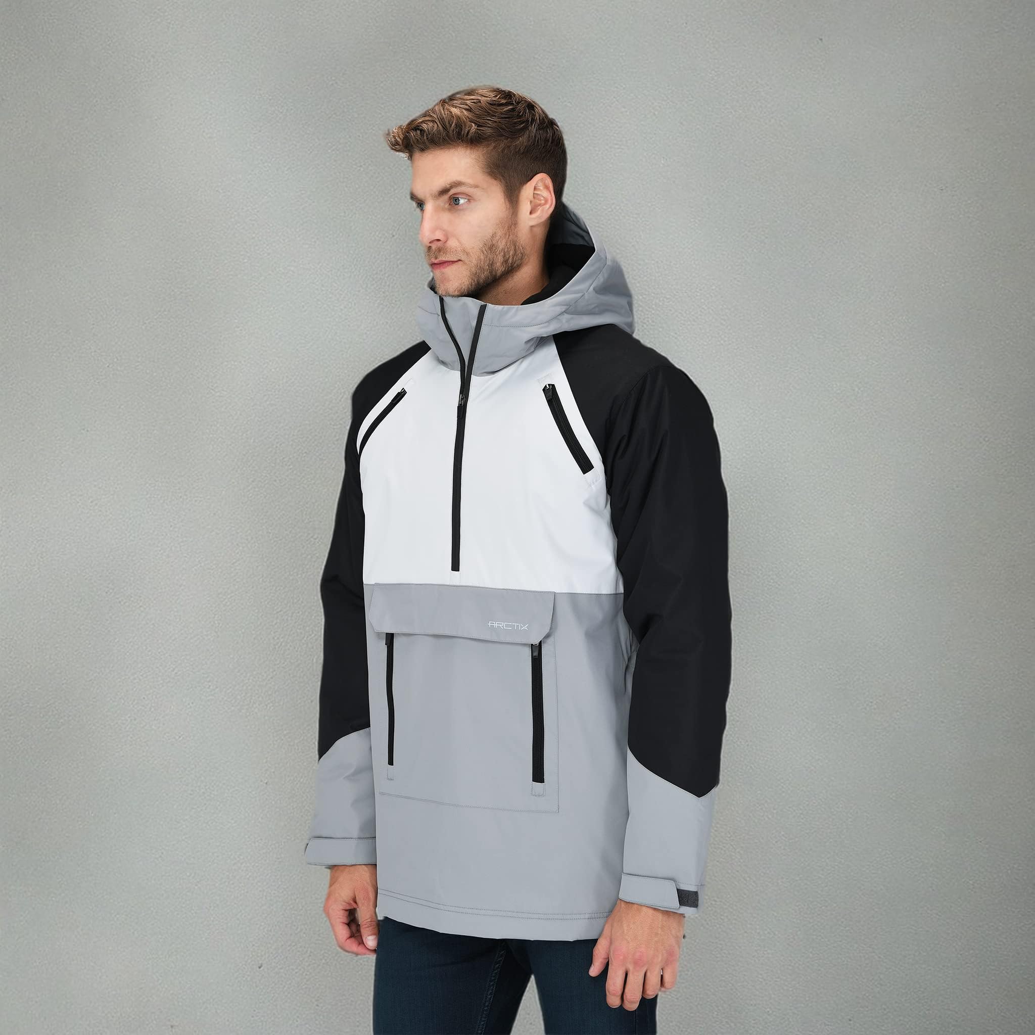 Arctix Men's Ozark Fleece Pullover Hoodie - Lightweight, Warm & Comfortable for Outdoor Activities, Hiking, Camping & Winter Sports