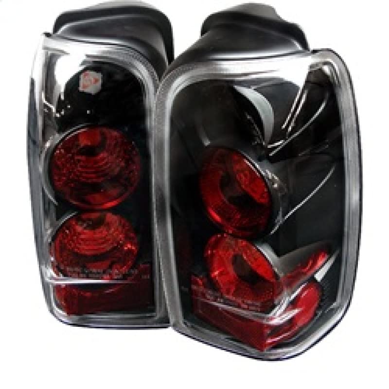 Spyder Auto 5007292 Euro Style LED Tail Lights - Black/Clear Smoke Lens - Compatible with [Vehicle Model] - Enhances Rear Visibility & Style for Night Driving
