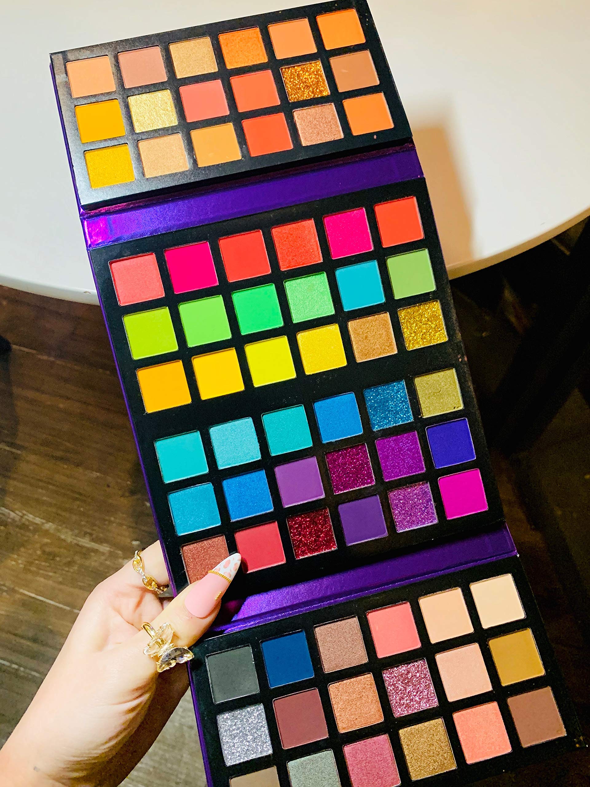 72-Color Eyeshadow Palette - Highly Pigmented, Long-Lasting Makeup Palette for Women & Teens | Perfect for Day & Night Looks, Parties & Professional Makeup