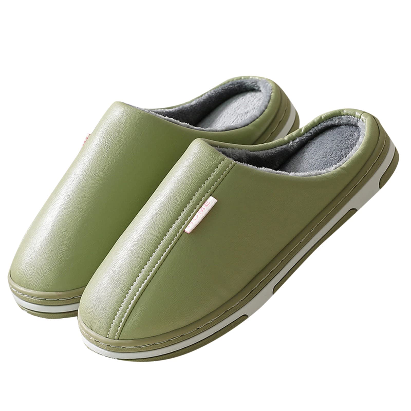 **Men's Plush House Slippers Size 11 - Soft Sole Warm Indoor Slippers for Comfortable Home Use, Perfect for Lounging & Relaxation**