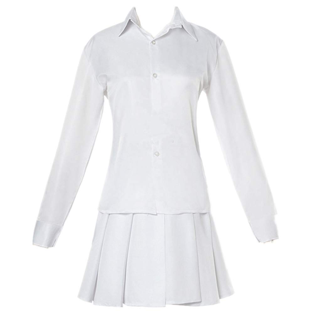 The Promised Neverland Emma Cosplay Costume - Anime Yakusoku no Neverland School Uniform Outfit for Girls | Perfect for Halloween, Comic Con & Anime Conventions