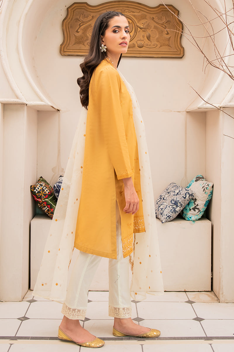 MAHRUKH 2PC Women's Ethnic Outfit Set (Shirt & Dupatta) - Traditional Pakistani Indian Clothing for Weddings, Parties & Festivals