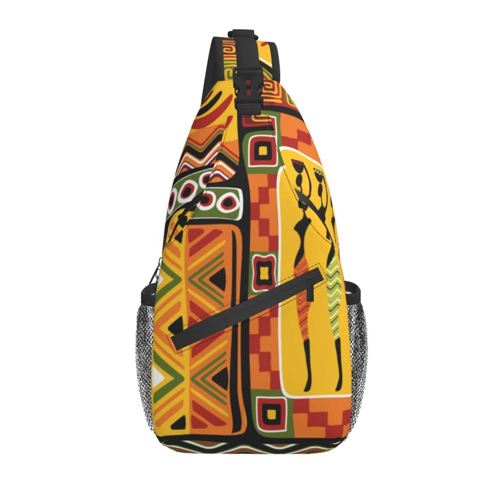 **Aztec Sling Bag for Men & Women - Crossbody Shoulder Bag, Lightweight Small Backpack for Outdoor Travel, Hiking & Daily Commute**