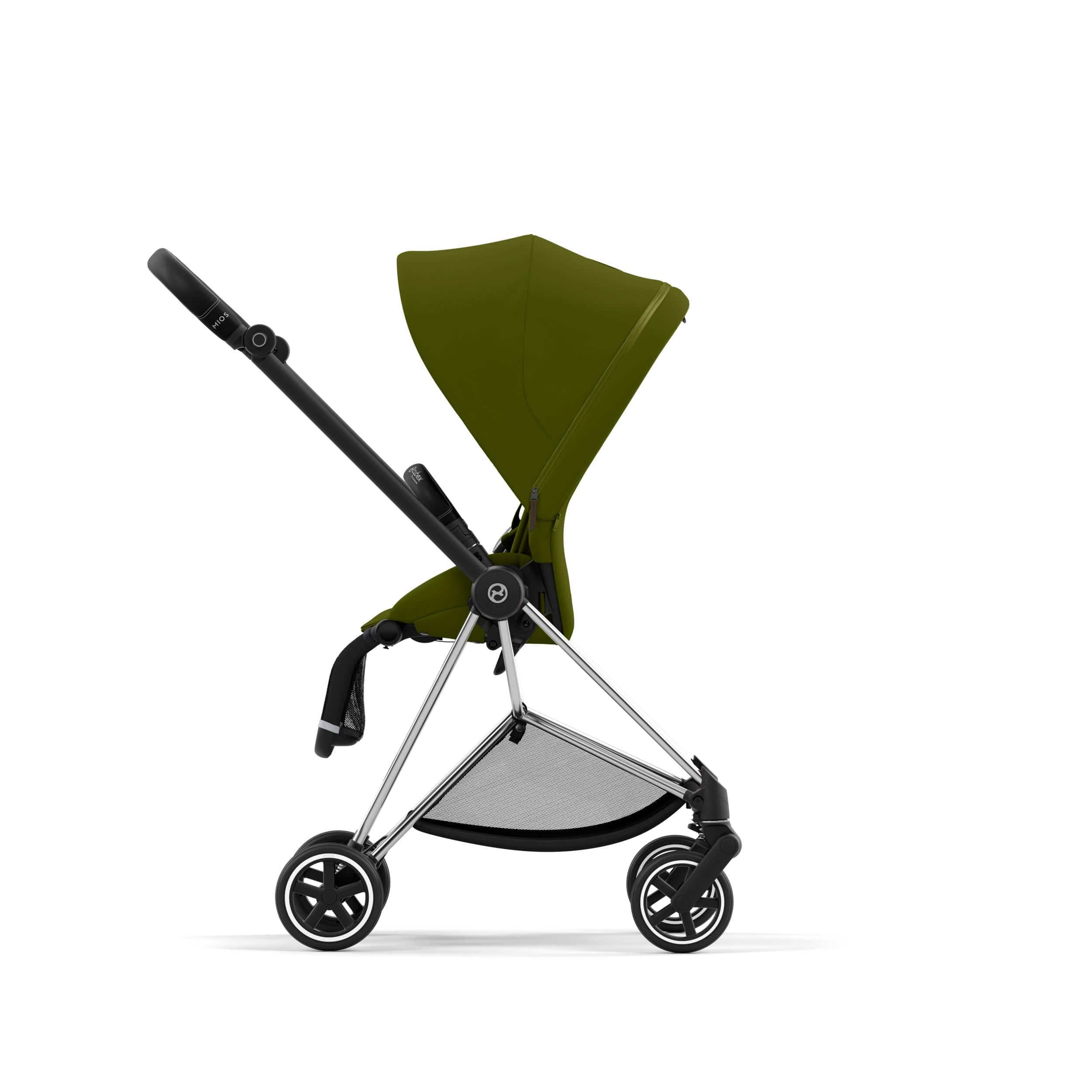 Cybex Mios 3 Complete Stroller in Chrome/Black - Lightweight Travel Stroller for Newborns to Toddlers | Perfect for City Walks, Travel & Everyday Use