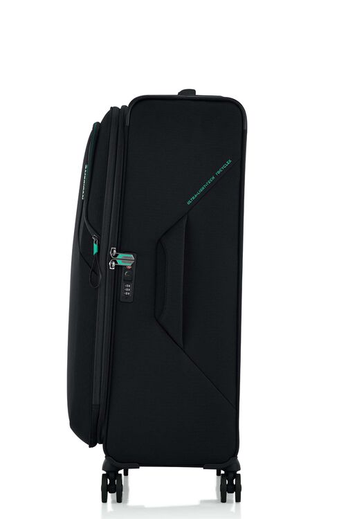 American Tourister Applite 5.0 82/31 Black Spinner Luggage - Lightweight Expandable Suitcase for Travel, Business Trips & Weekend Getaways