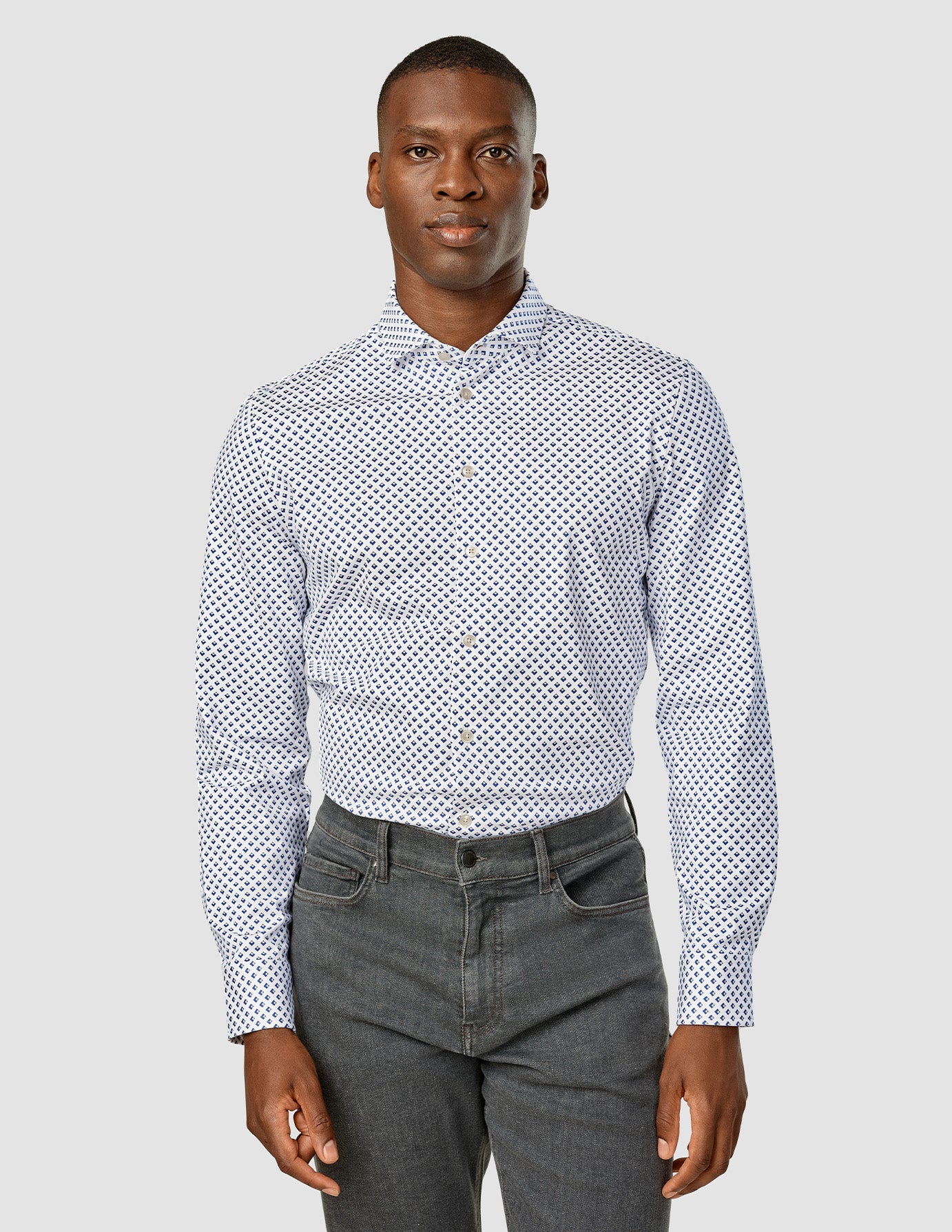 Classic Slim Fit Magnetic Angle Shirt for Men - Stylish & Comfortable Office Wear & Casual Outfits