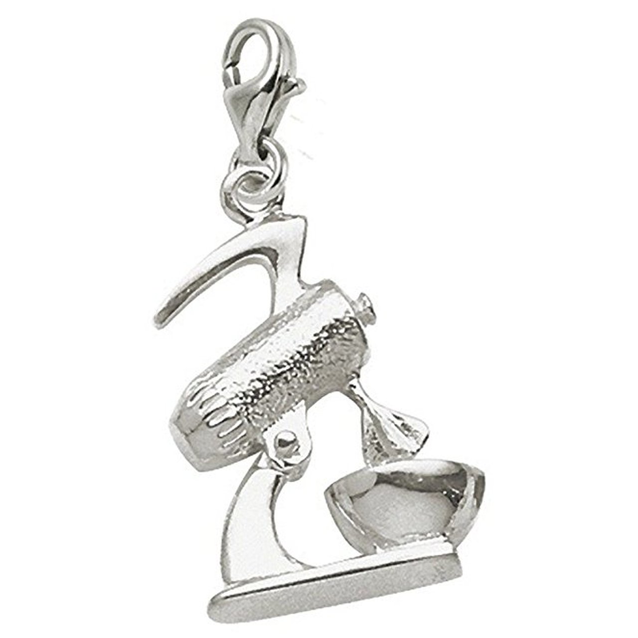 Mixer Charm with Lobster Claw Clasp - Jewelry Making Charms for DIY Bracelets & Necklaces - Perfect for Crafting, Gifts, and Fashion Accessories