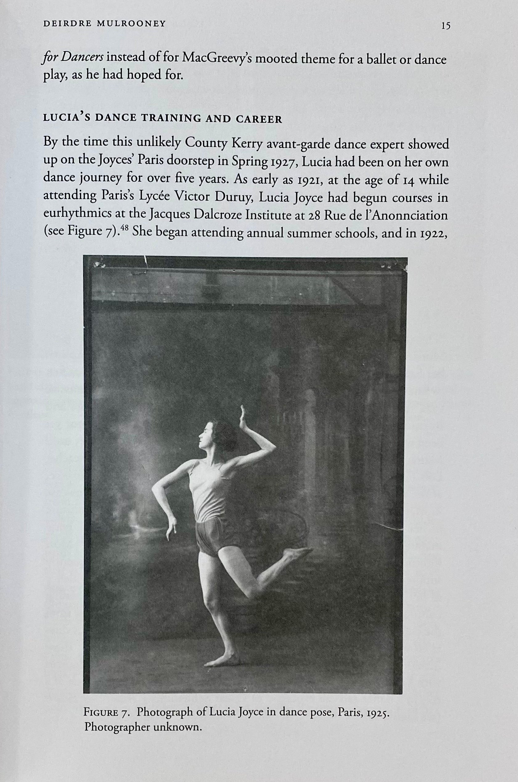 Lucia Joyce: Full Capacity - Biography by Deirdre Mulrooney | Modern Dance History & Literary Legacy | Perfect for Dance Enthusiasts & James Joyce Scholars
