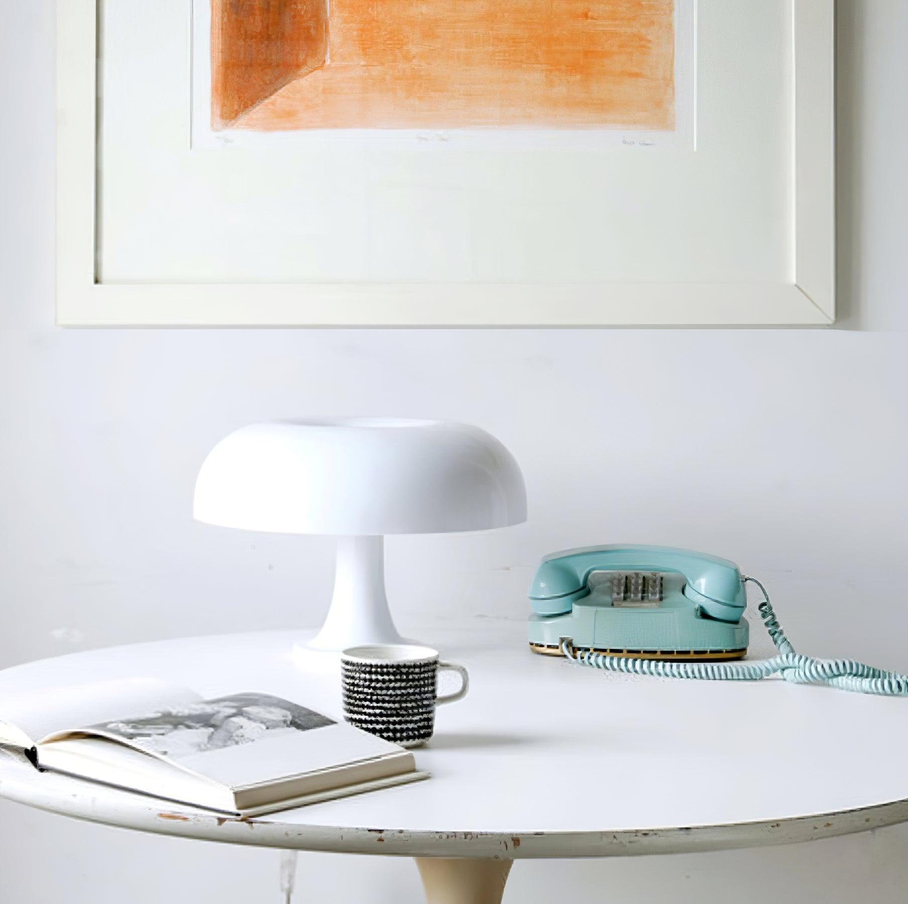 Whimsical Mushroom Table Lamp - Cute Nightstand Light for Kids Room & Nursery Decor - Perfect for Bedtime Reading & Cozy Ambiance