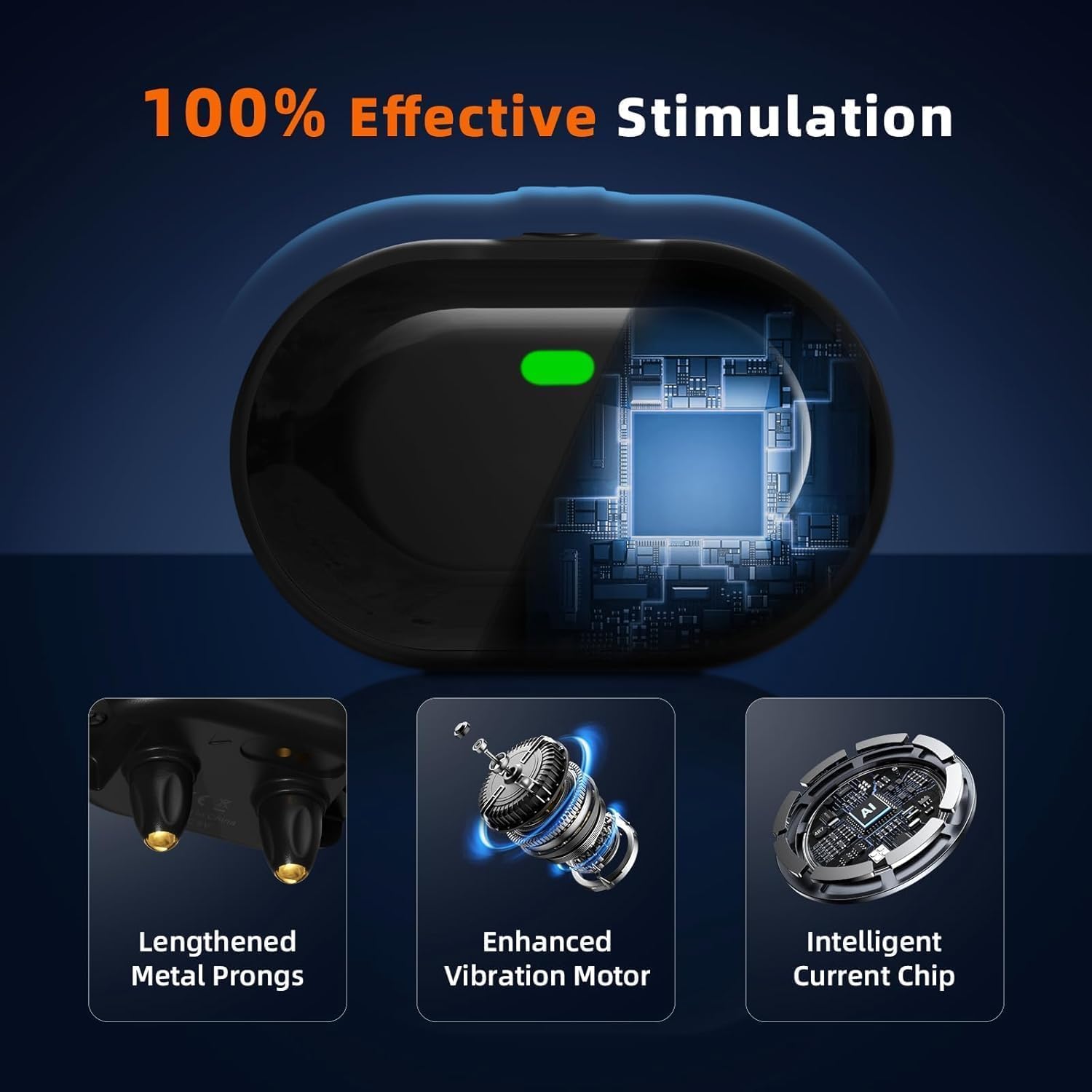 Ultra-Small Dog Shock Collar for 2 Dogs - 1300ft Remote, 198-Level Control, Waterproof & Rechargeable Training Collar for Small (5-15lbs) & Medium Dogs - Perfect for Obedience Training, Bark Control & Outdoor Adventures (White/Black)