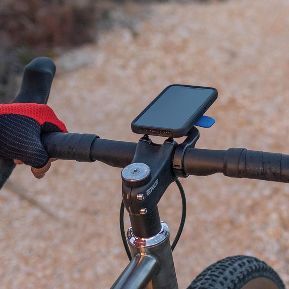 Quad Lock Out Front PRO Bike Phone Mount Kit with MAG Case for iPhone 16 - Secure Cycling Phone Holder for Road & Mountain Biking, Commuting & Outdoor Adventures