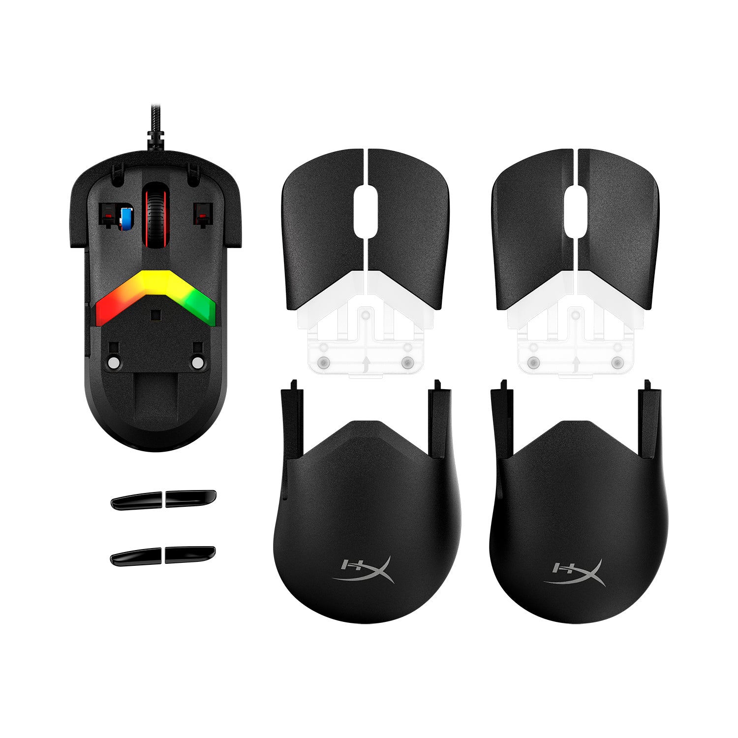HyperX Pulsefire Saga Gaming Mouse - Wired RGB Ergonomic Mouse with 16,000 DPI for PC, Mac - Perfect for FPS, MOBA, and eSports Gaming