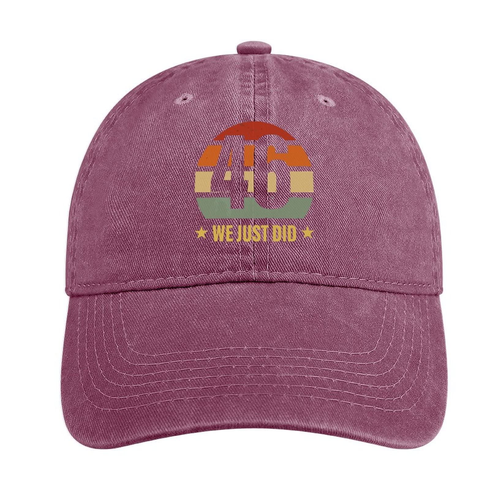 Funny I Did That Biden Hat - Adjustable Cotton Baseball Cap for Men & Women - Outdoor Cowboy Style Hat - Perfect for Political Events, Rallies & Casual Wear