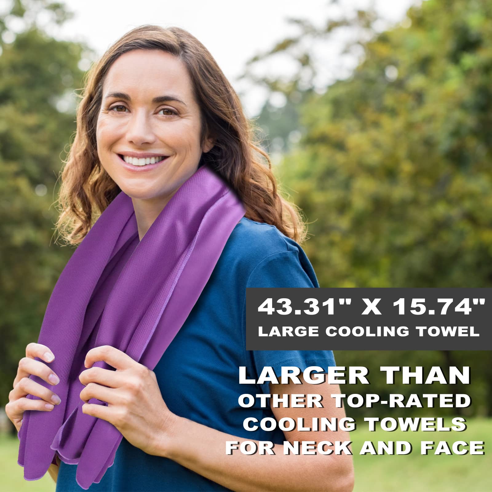 Cooling Towel for Neck and Face - 43.3