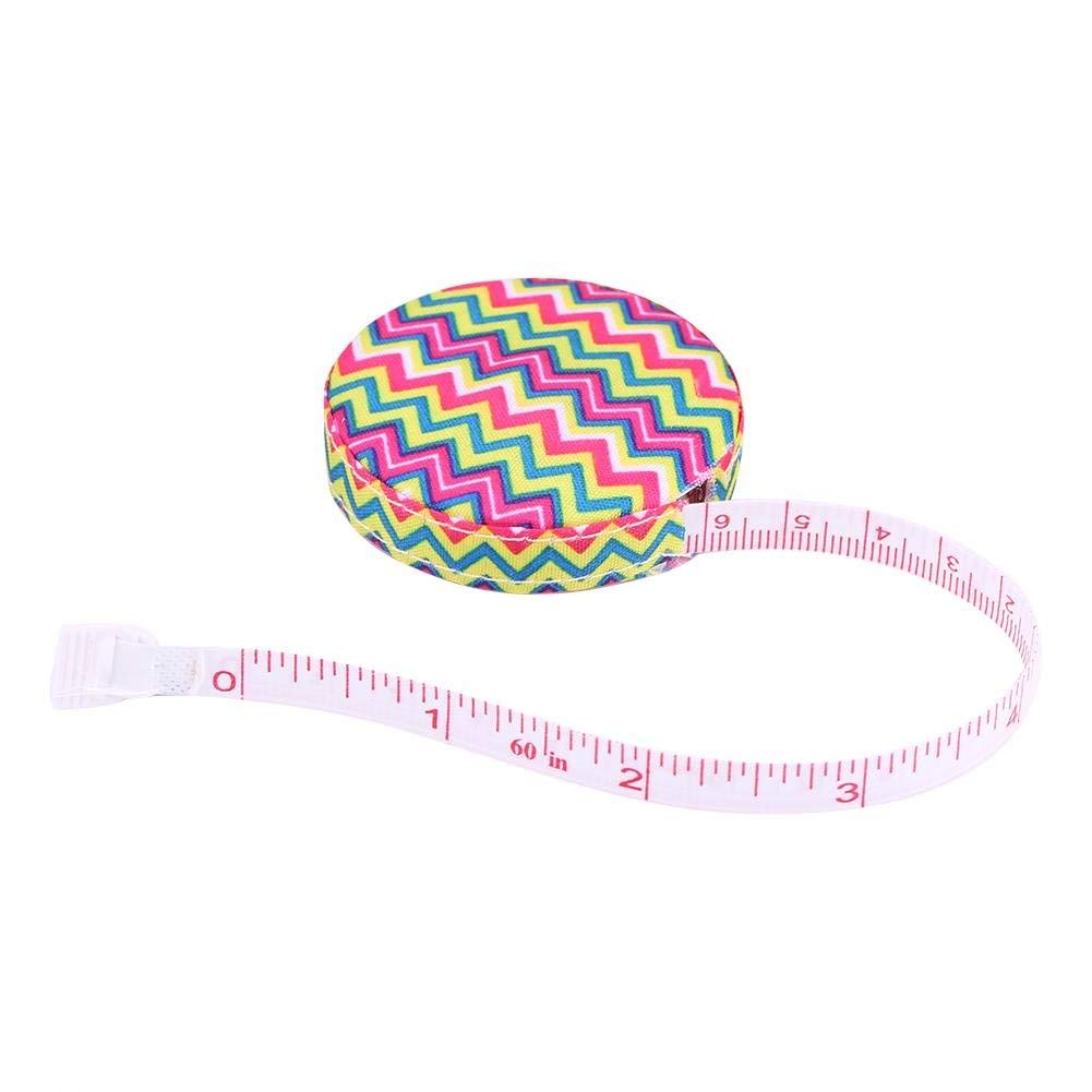 **Precision Tape Measure for Body Fitness, Tailoring & Sewing - Accurate Body Measurement Tool for Craft & Cloth (Pattern #1) - Perfect for DIY, Weight Loss Tracking & Fashion Design**