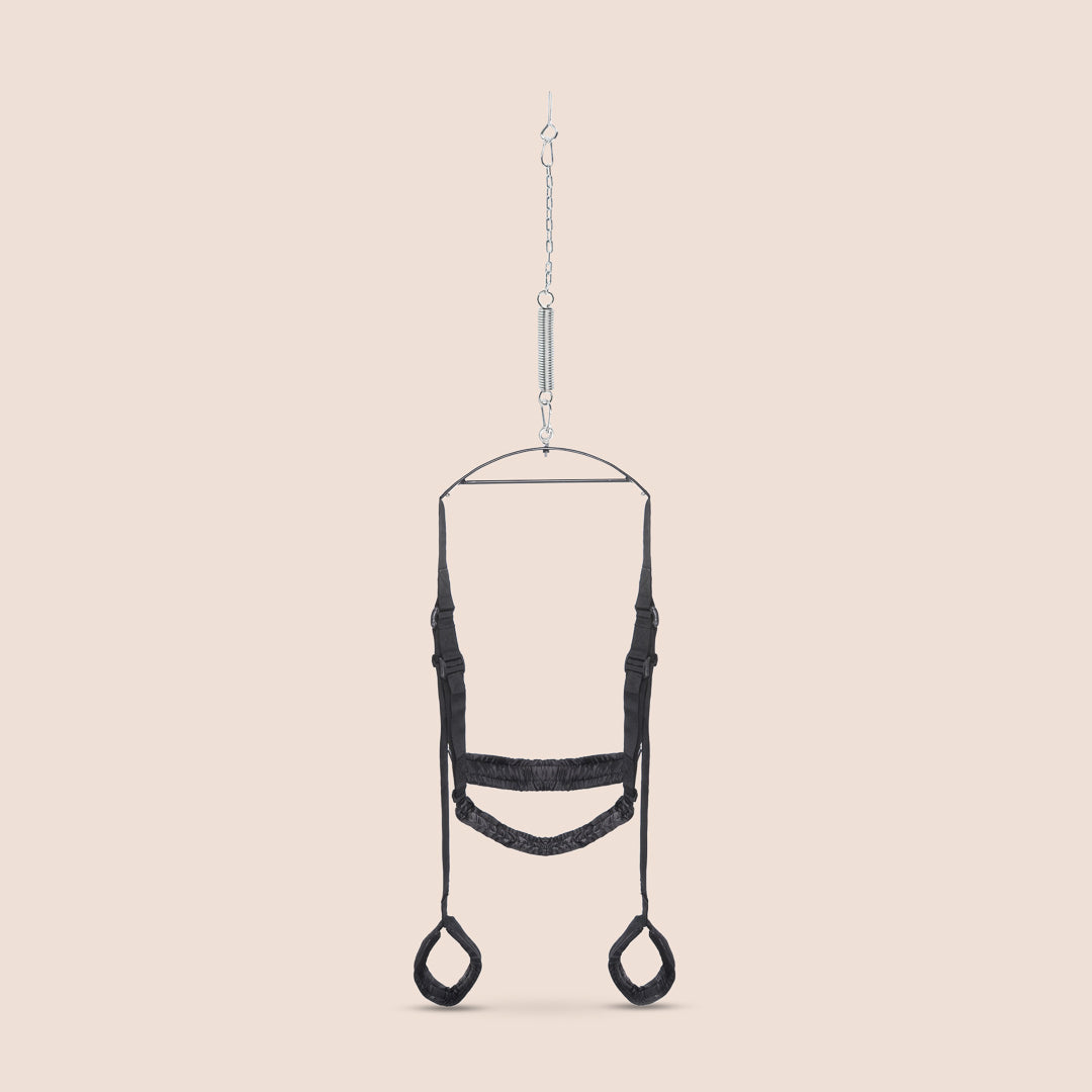 Premium Heavy Duty Adjustable Sex Swing for Couples - Fetish Fantasy Bondage Swing for Bedroom, BDSM, and Spice Up Your Love Life