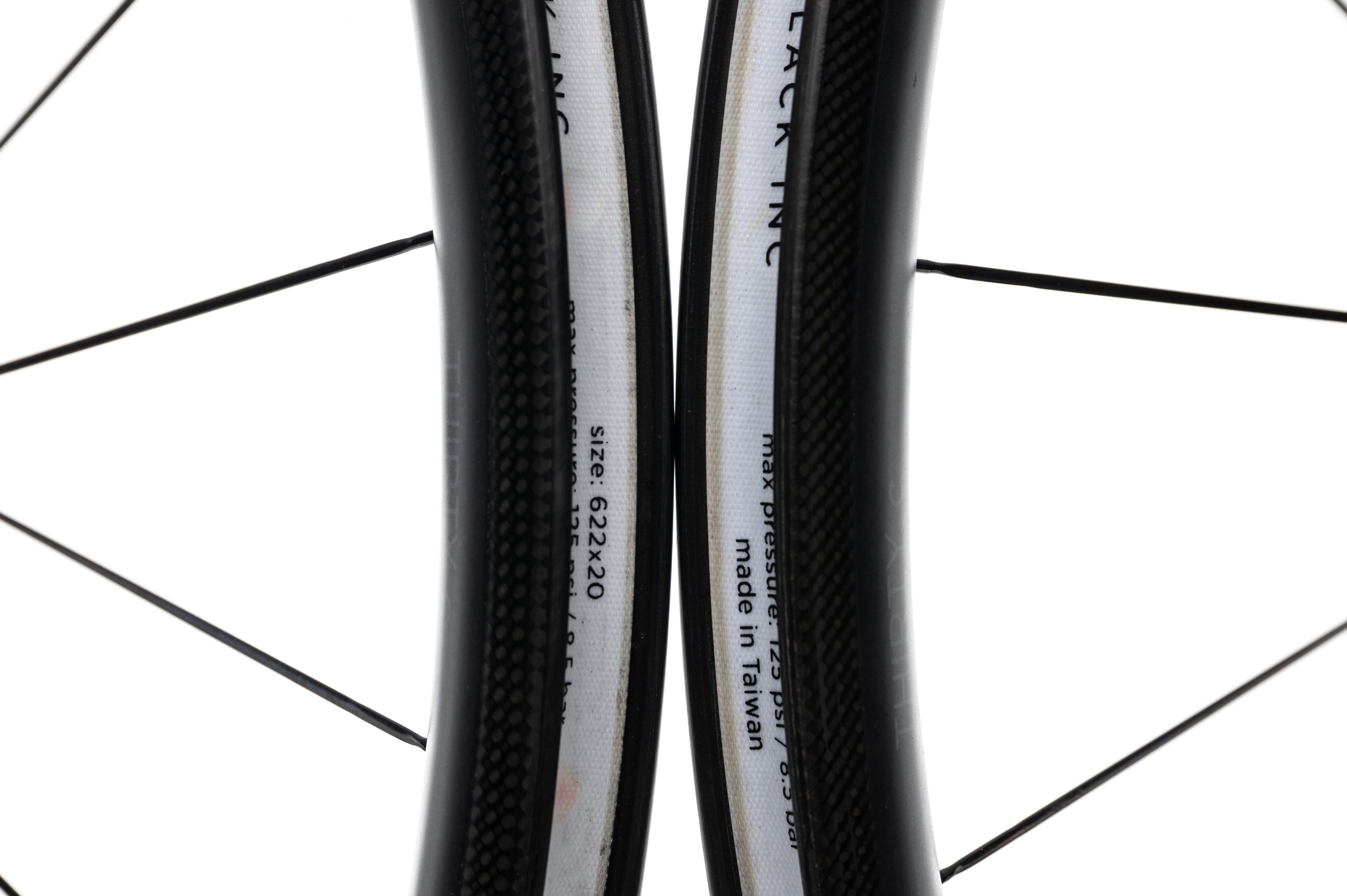 Black Inc Thirty C Carbon Tubeless 700c Wheelset - Lightweight Aero Road Bike Wheels for Racing & Performance Cycling | Perfect for Road Racers & Triathletes