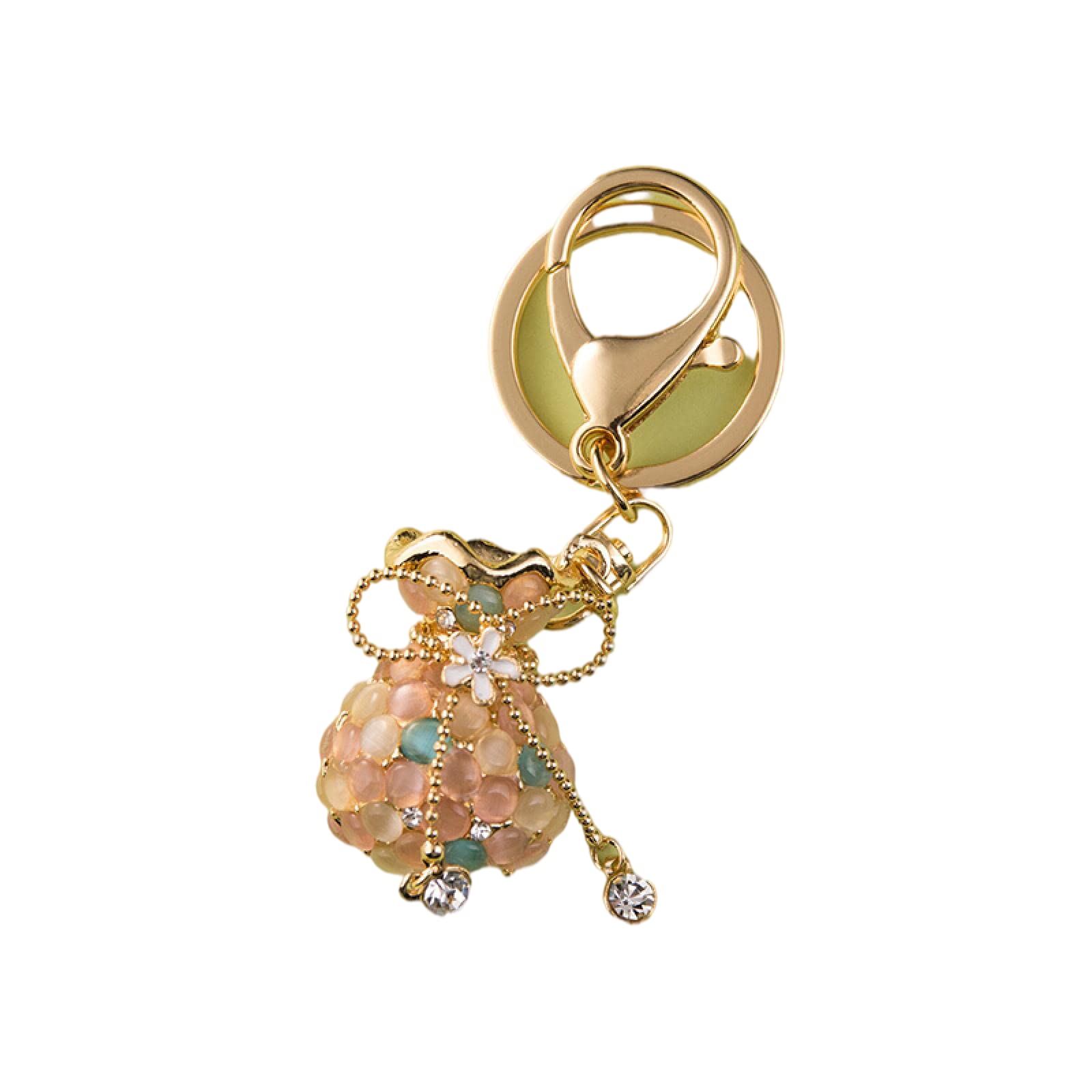 KeyRings & Good Luck Bag Keychains - Stylish Durable Accessories for Home, Office, and Travel Organization