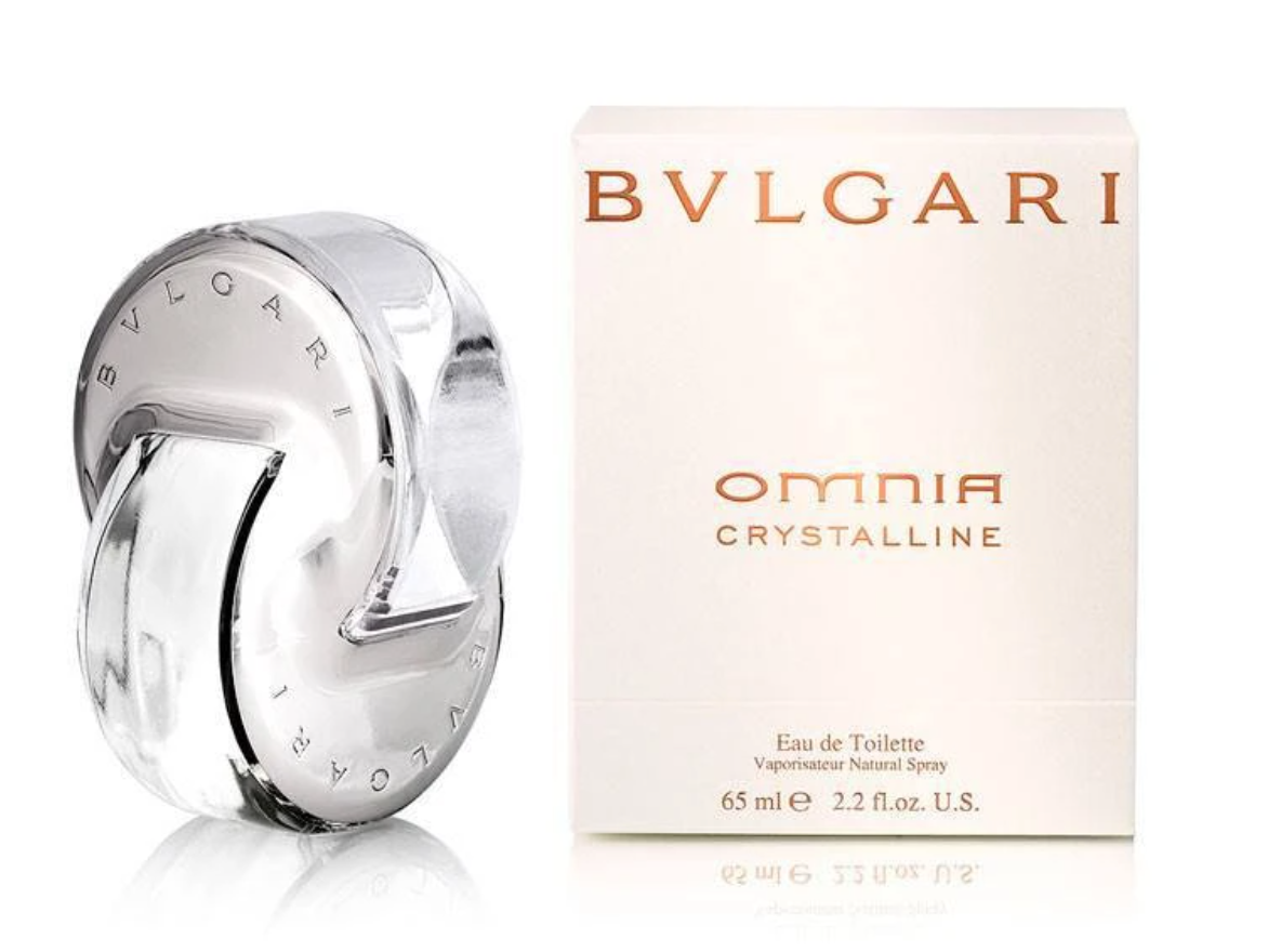 Bvlgari Omnia Crystalline 2.2oz Eau de Toilette for Women - Floral Fresh Fragrance for Daytime Wear & Special Occasions