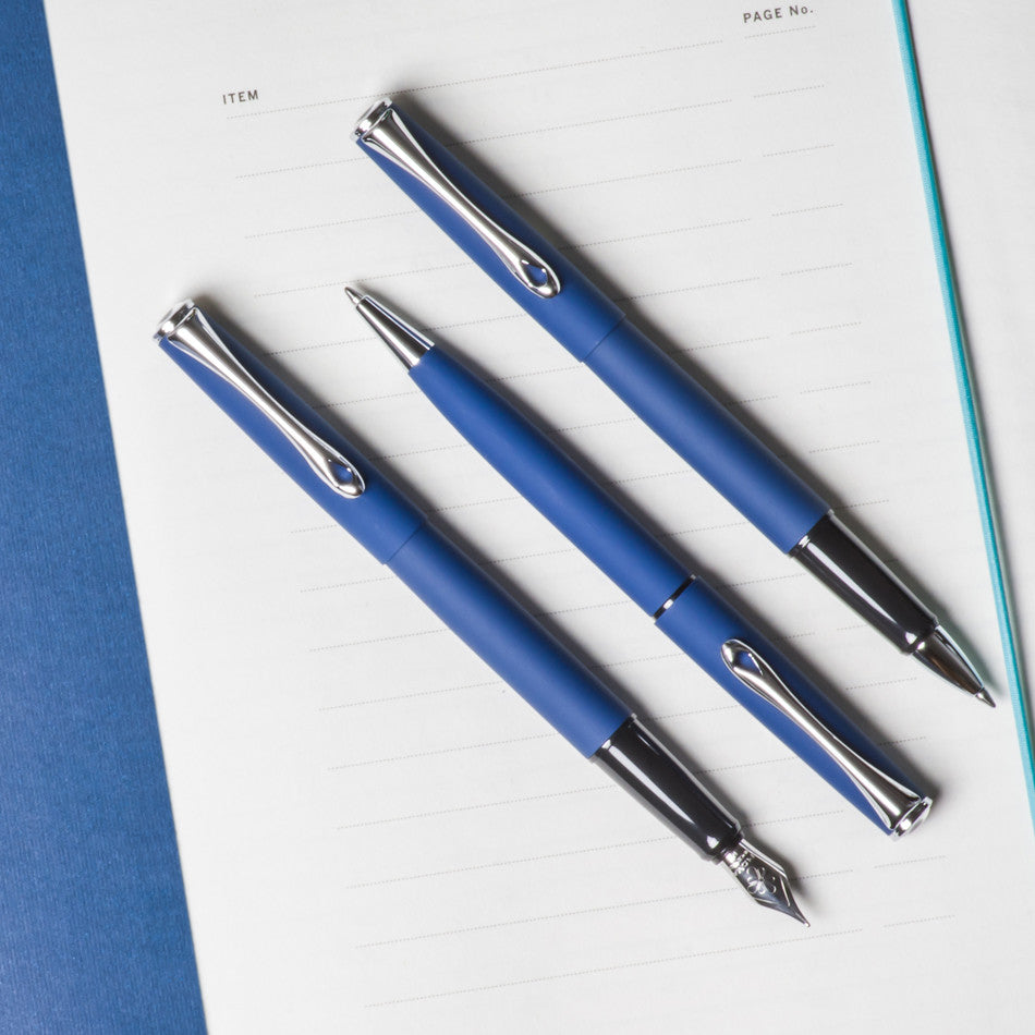 Diplomat Esteem Fountain Pen - Premium Blue Lapis Luxury Writing Instrument for Professionals & Collectors - Perfect for Office, Gifts & Calligraphy