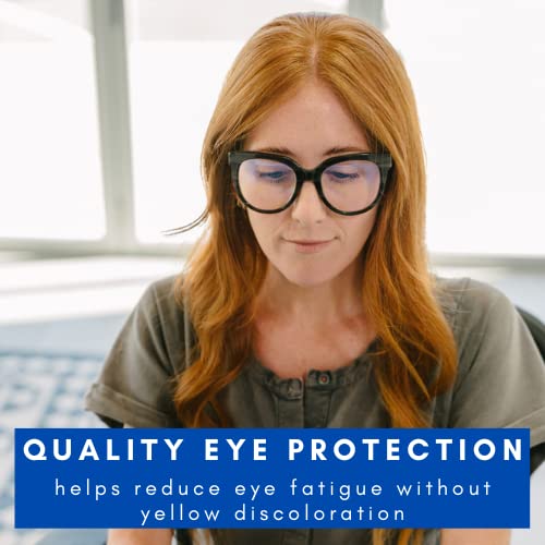 Lucinda Blue Light Blocking Glasses for Women & Men - Computer & Reading Protection for Digital Eye Strain