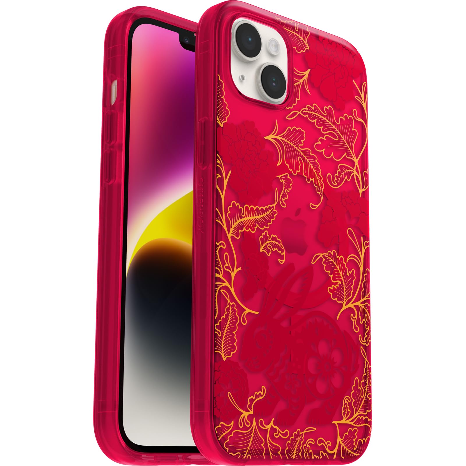 OtterBox Clear Case with MagSafe for iPhone 14 Plus - Military Grade Shockproof & Drop Proof Protection - Ultra Slim Protective Phone Cover (MIL-STD-810G Certified) - Perfect for Everyday Use, Travel & Outdoor Activities