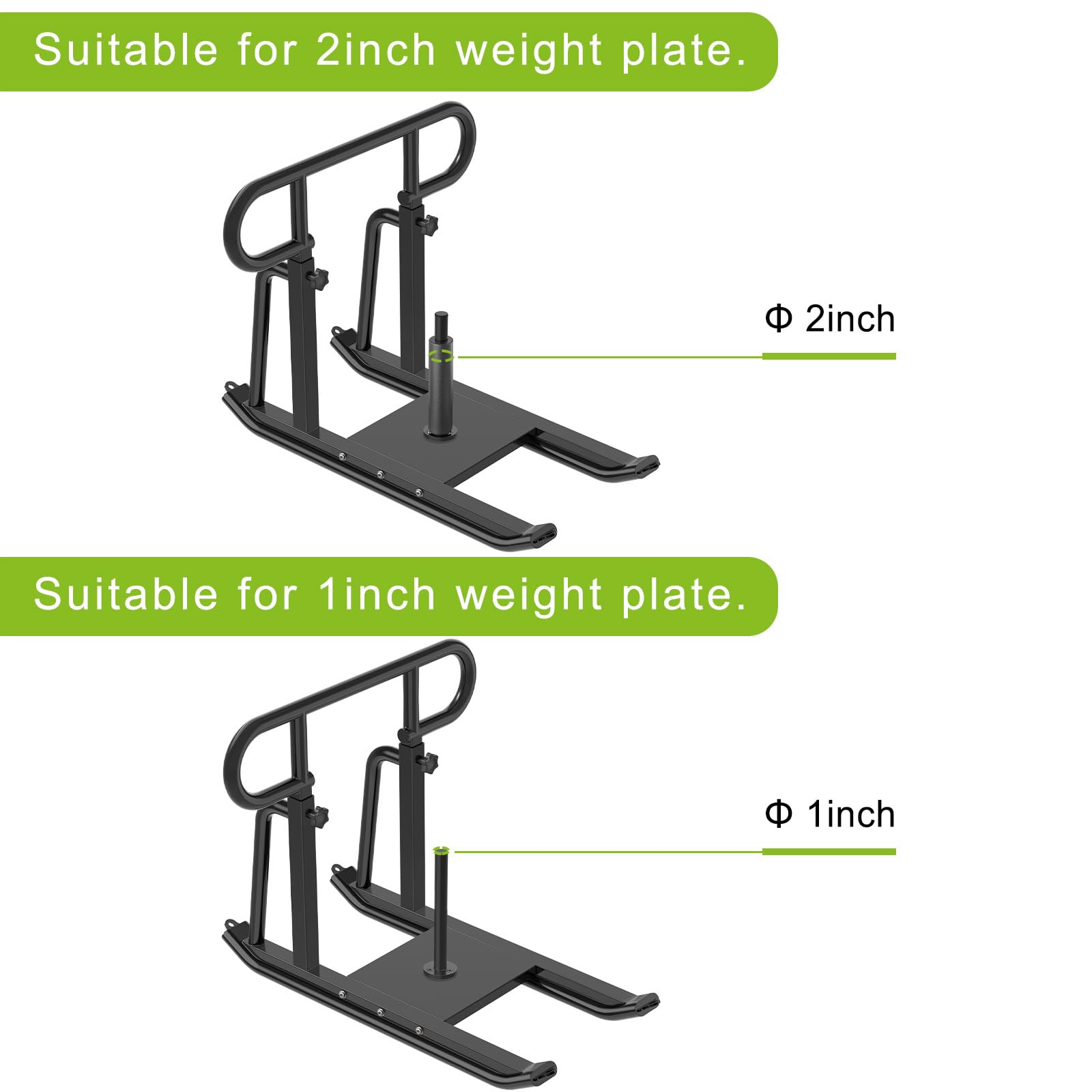 Kipika Heavy-Duty Weight Sled for Strength Training - Speed & Power Fitness Equipment with 1