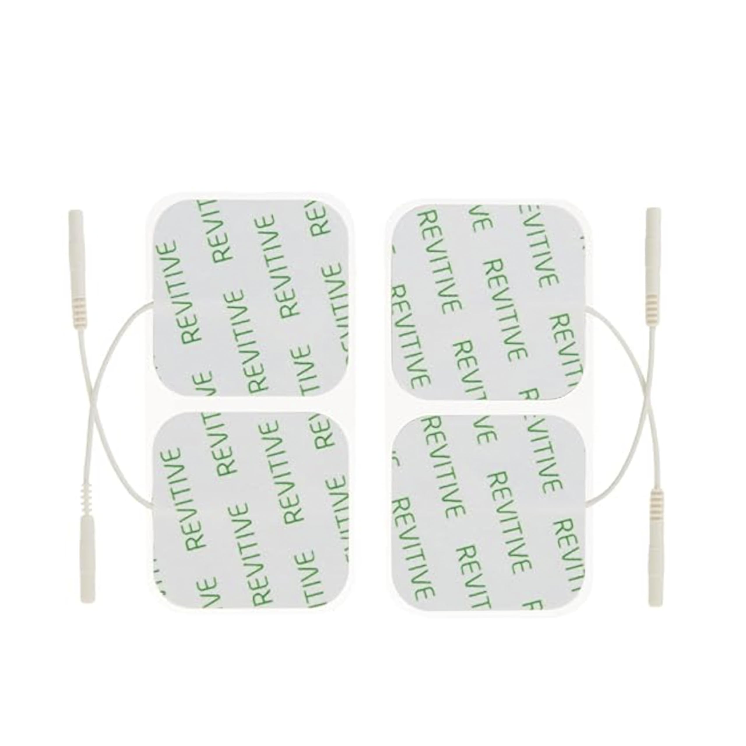 REVITIVE Electrode Body Pads for Circulation Booster - Replacement Pads for EMS Muscle Stimulator & TENS Unit - Pain Relief & Muscle Recovery (2 Pack) - Perfect for Home Therapy & Post-Workout Recovery