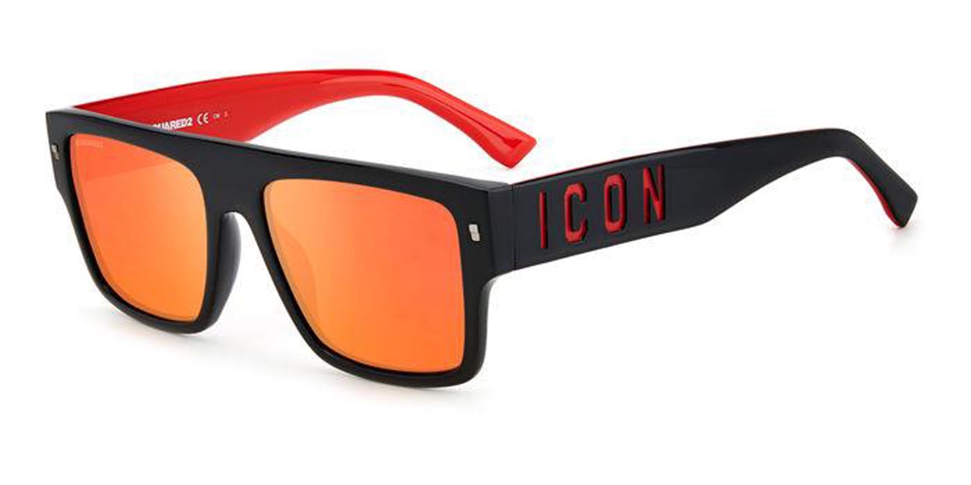 DSQUARED2 Icon 0003/S Sunglasses - Polarized UV Protection Aviator Style for Men & Women - Perfect for Driving, Beach, and Outdoor Activities