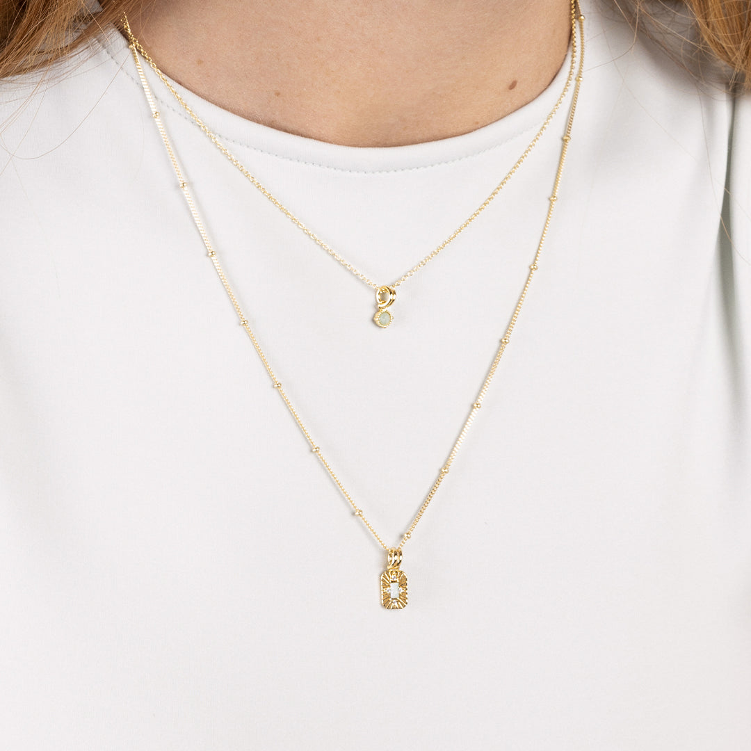 Providence Charm Necklace - Elegant Silver Pendant Jewelry for Women | Perfect Gift for Birthday, Anniversary & Special Occasions