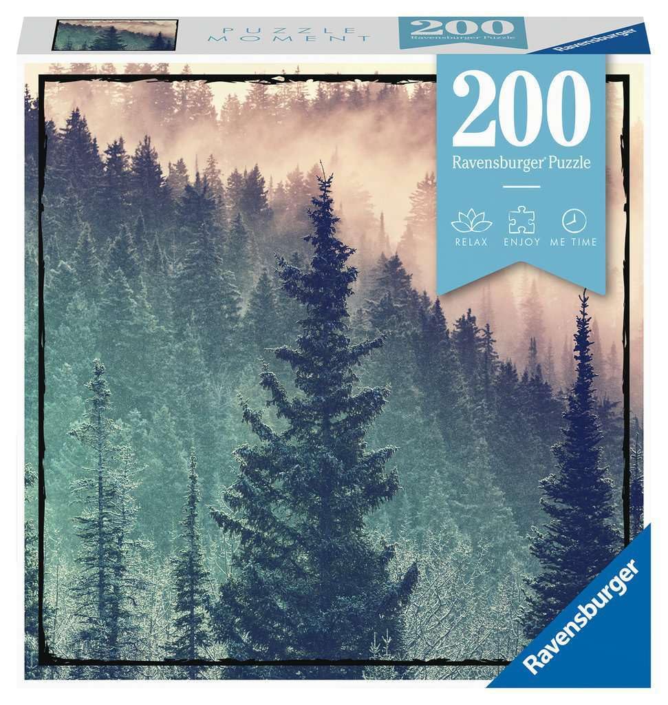 Ravensburger Adult Puzzle - 200 Piece Wooden Jigsaw Puzzle for Relaxation & Stress Relief - Perfect for Family Game Night & Home Decor (Model 12958)