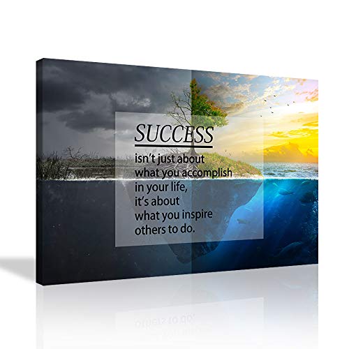 02-success Inspirational Wall Art