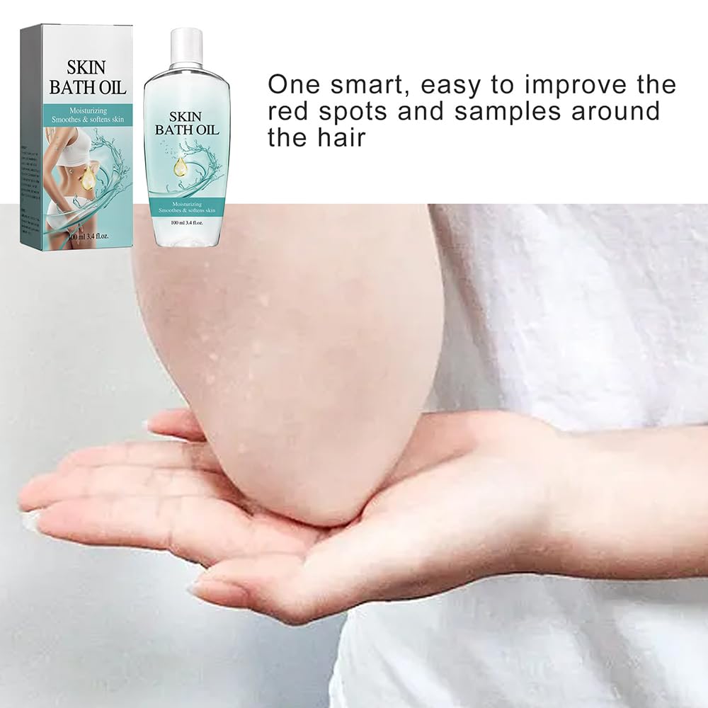 Original Skin Bath Oil for Women - 3 Pack | Moisturizing & Nourishing Body Oil for Soft, Smooth Skin | Perfect for Relaxing Baths, Spa Days & Self-Care Routines