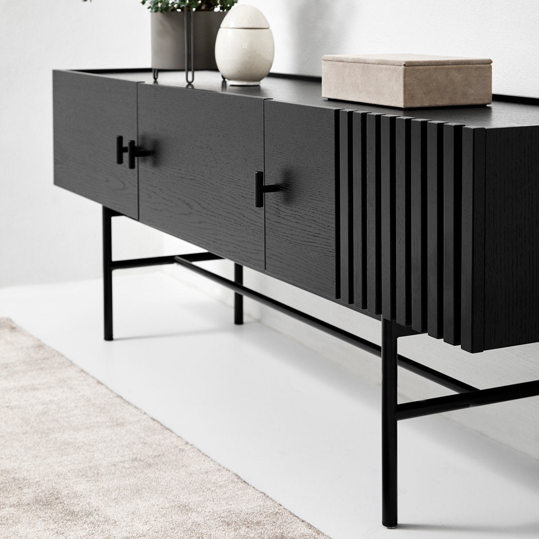 Modern Array Low Sideboard - Stylish Storage Cabinet for Living Room, Bedroom & Dining Room - Perfect for Organizing Home Decor & Essentials