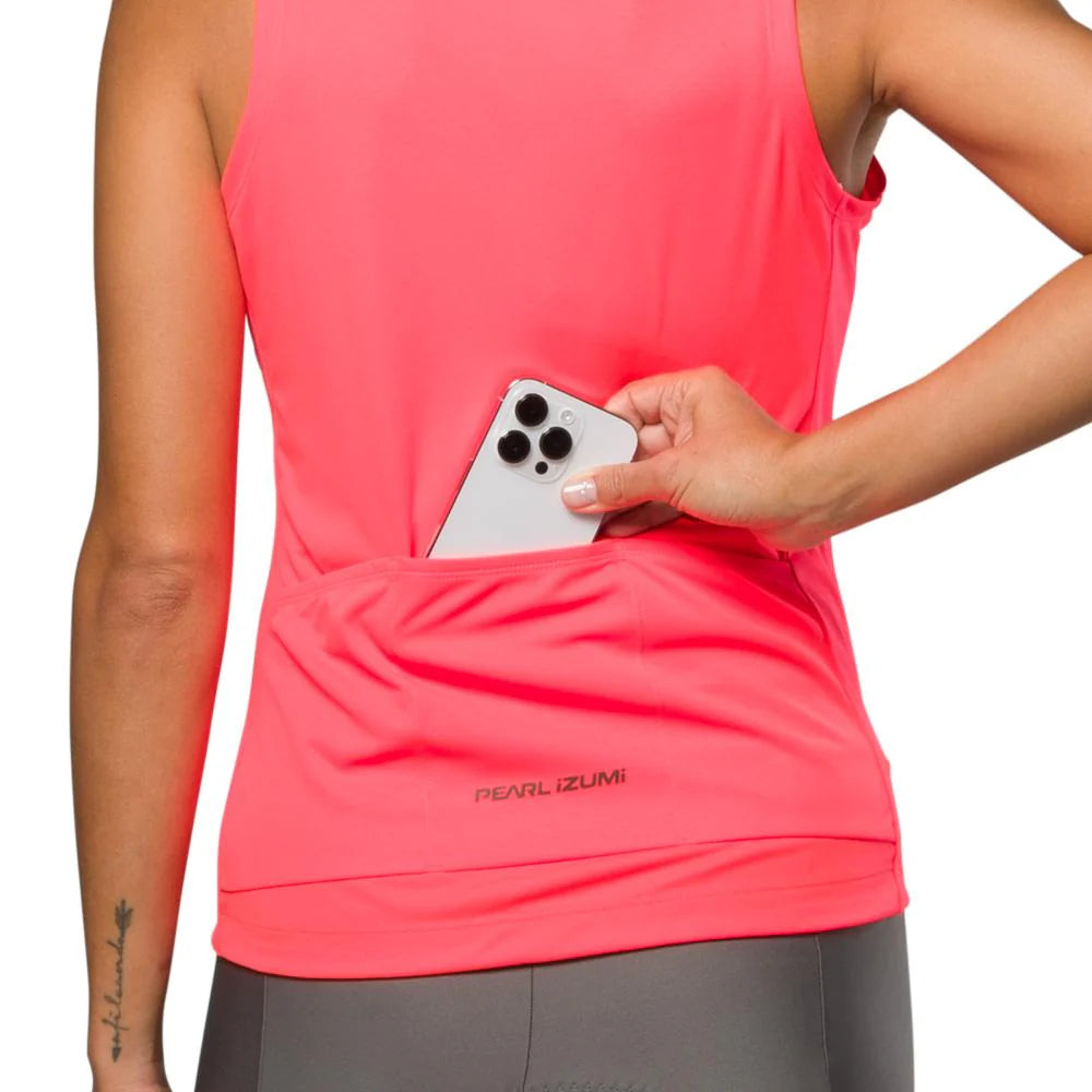 Women's Sleeveless Attack Jersey - Breathable Workout Top for Gym, Running & Sports Performance