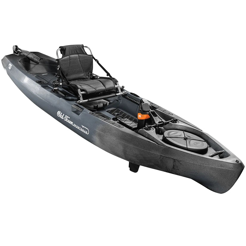 Old Town Sportsman PDL 120 Pedal Drive Fishing Kayak - Stable & Hands-Free Kayaking for Anglers - Perfect for Lakes, Rivers & Coastal Waters