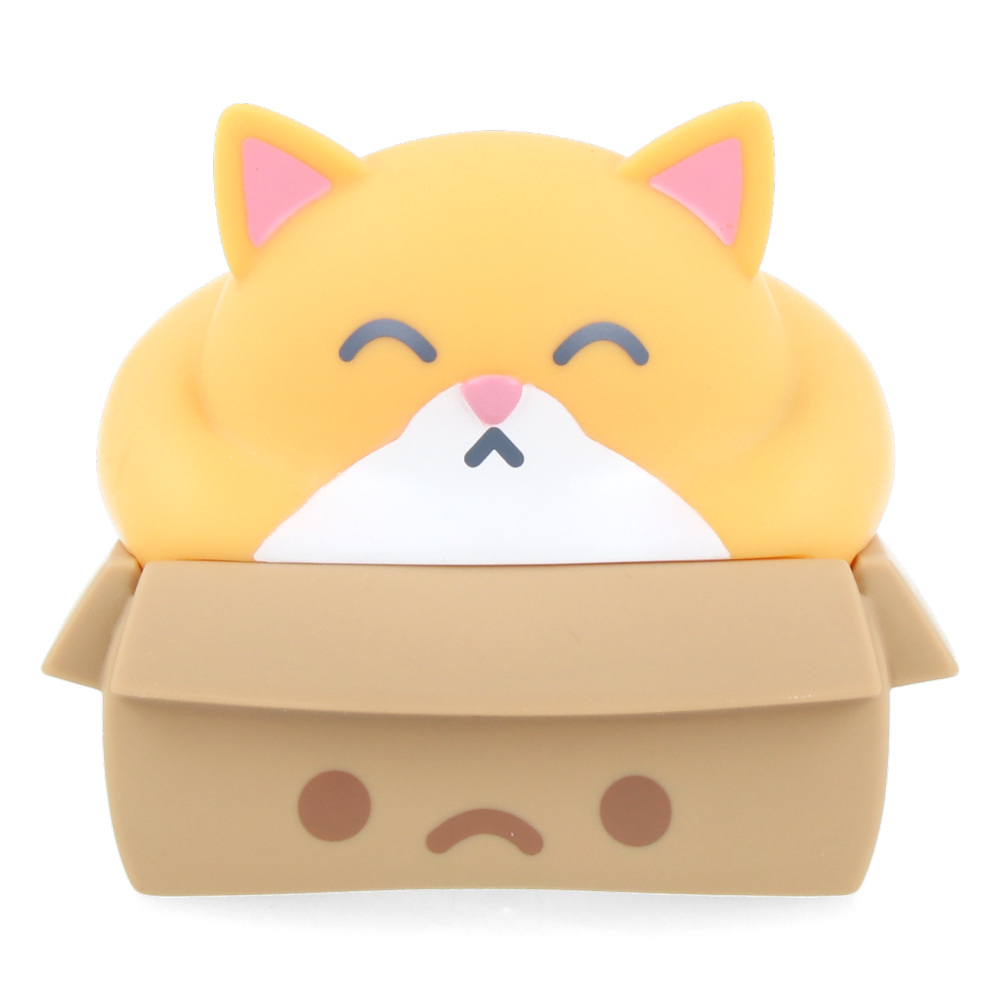 Adorable Chonky Trash Kitty LED Night Light - Cute Cat Decor for Bedroom, Nursery & Home - Perfect Nightlight for Kids Rooms, Gift for Cat Lovers