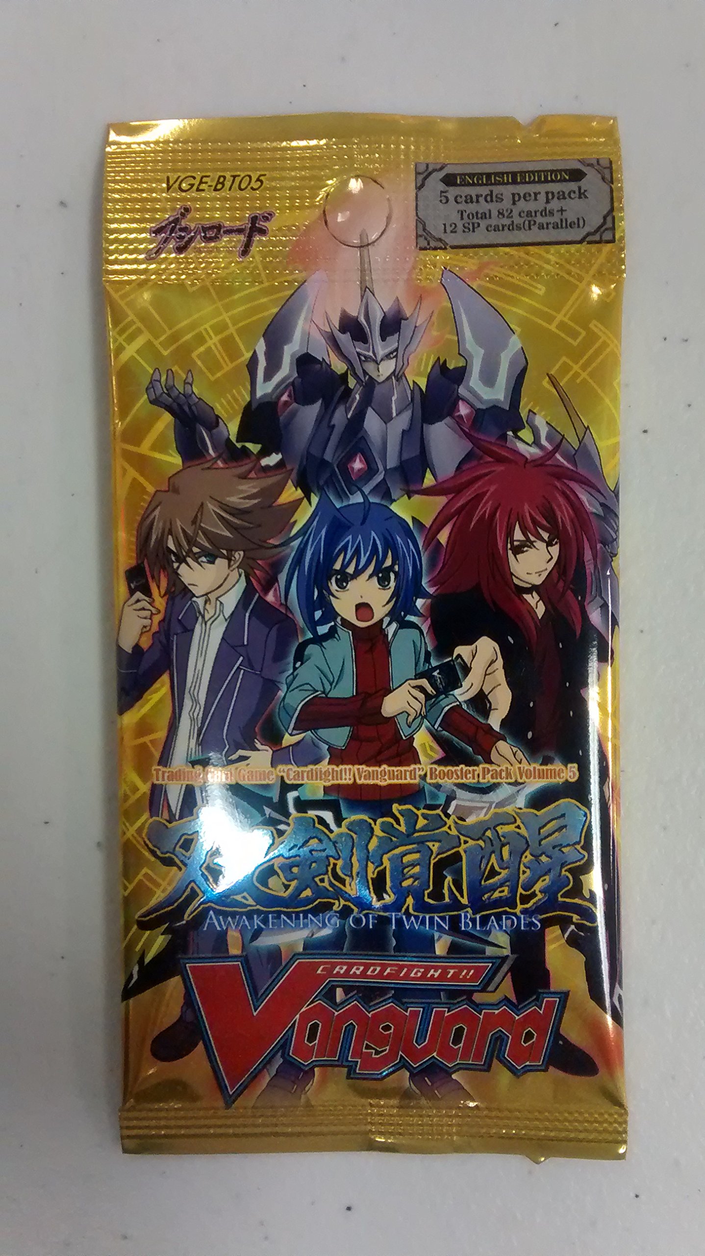 Cardfight Vanguard TCG English BT05 Awakening of Twin Blades Booster Box - 30 Packs (5 Cards Each) | Pre-Order Ships Feb 22 | Sealed Collectible Card Game for Tournaments & Casual Play