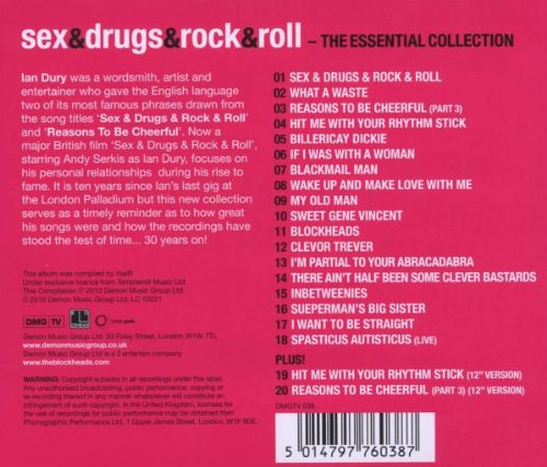 Sex & Drugs & Rock & Roll: Essential Music Collection - Perfect for Rock Fans, Party Playlists & Retro Music Lovers