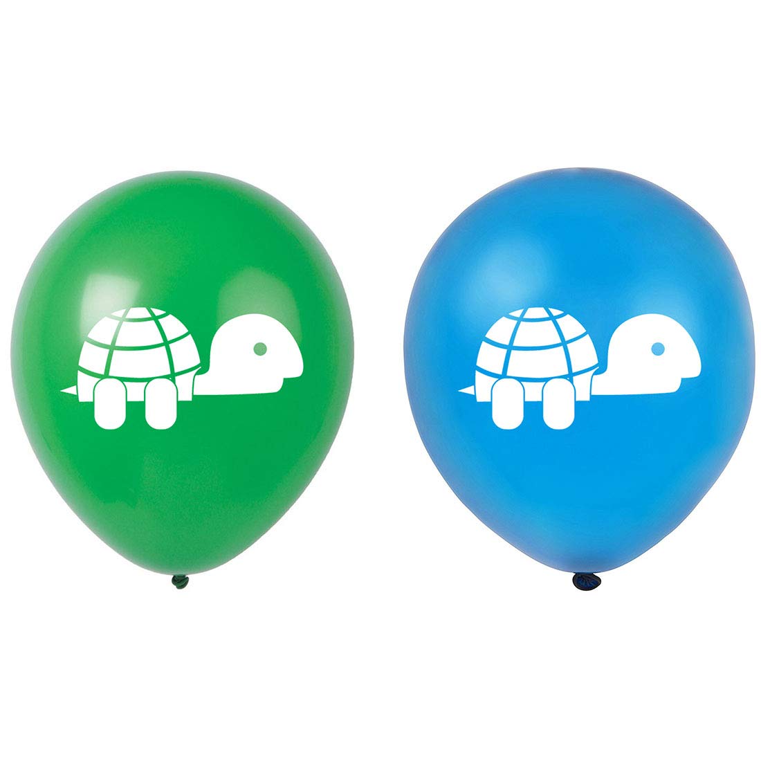 16-Pack 12-Inch Turtle Latex Balloons for Birthday Party Decorations | Animal-Themed Party Supplies | Perfect for Kids Birthday, Baby Shower & Themed Decor