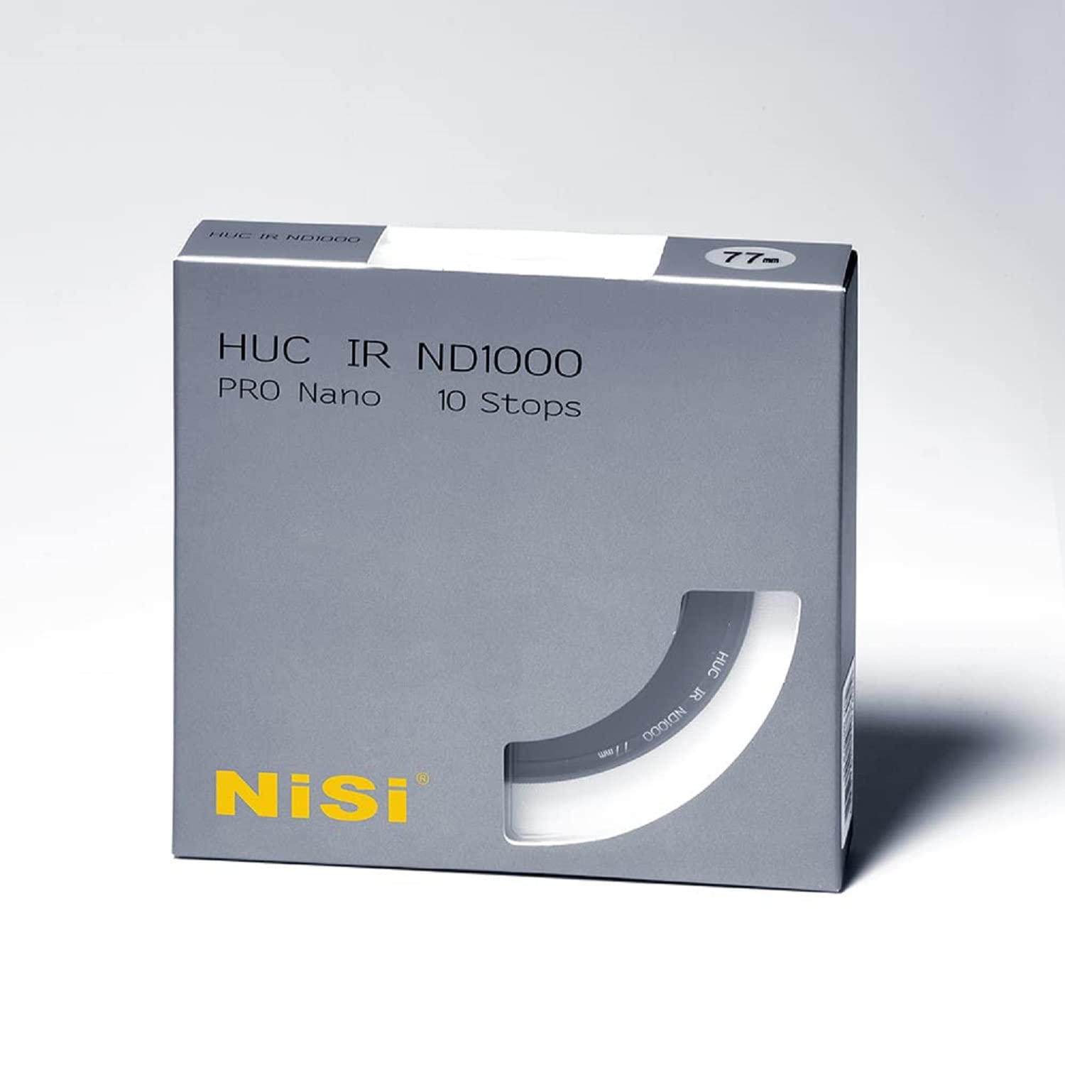 NiSi 82mm PRO 10 Stop ND Filter - Black (NIR-ND3.0-82) - Perfect for Landscape Photography & Long Exposure Shots