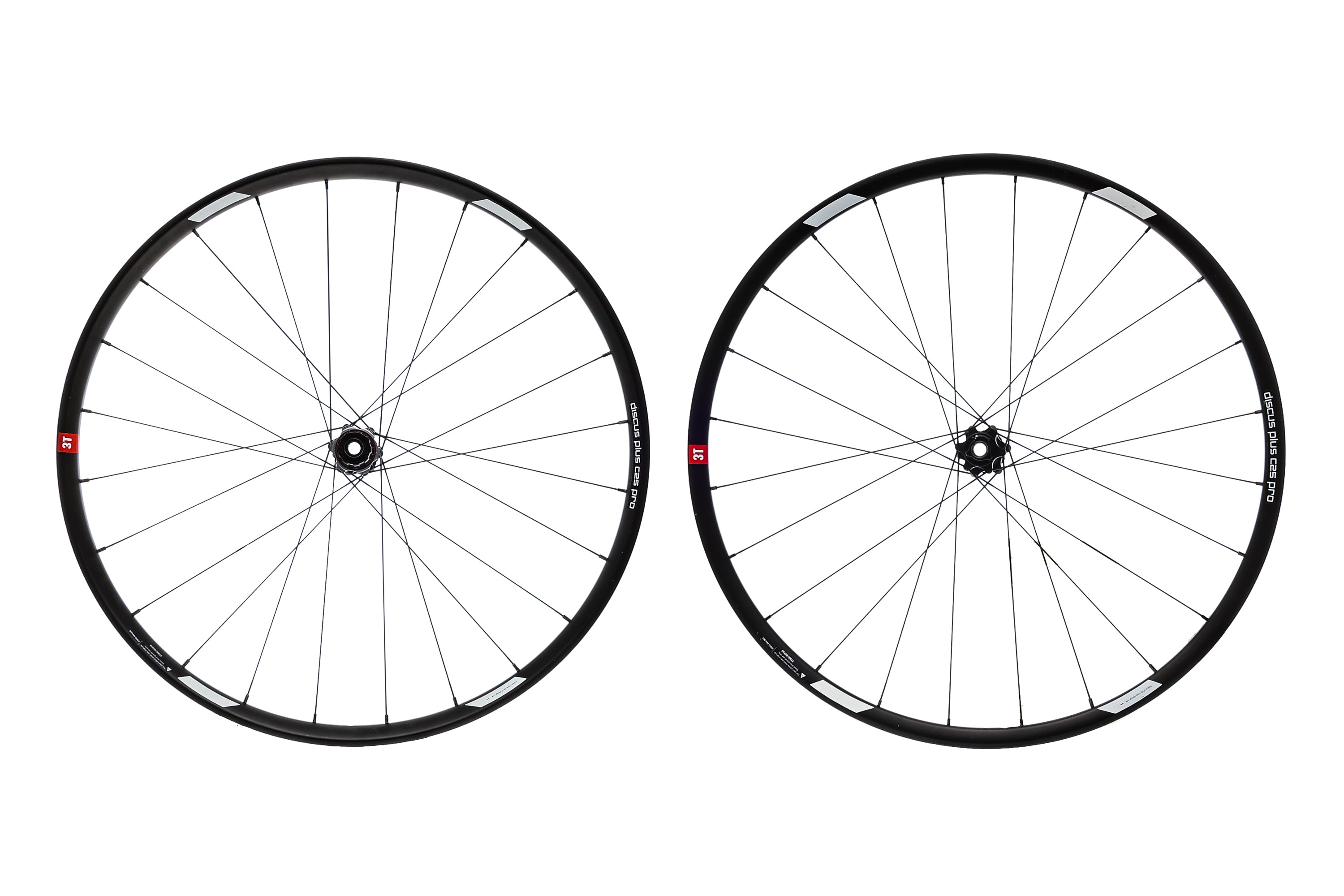 3T Discus Plus C25 Pro Carbon Tubeless 650b Wheelset - Lightweight Road Bike Wheels for Racing & Performance Cycling | Perfect for Road Racing, Endurance Rides & Competitive Cyclists