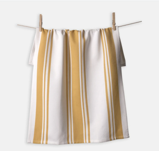 Premium Centerband Kitchen Towel Set - 100% Cotton Absorbent Dish Towels for Drying Dishes & Hands - Perfect for Kitchen, Bathroom & Cleaning (6-Pack)