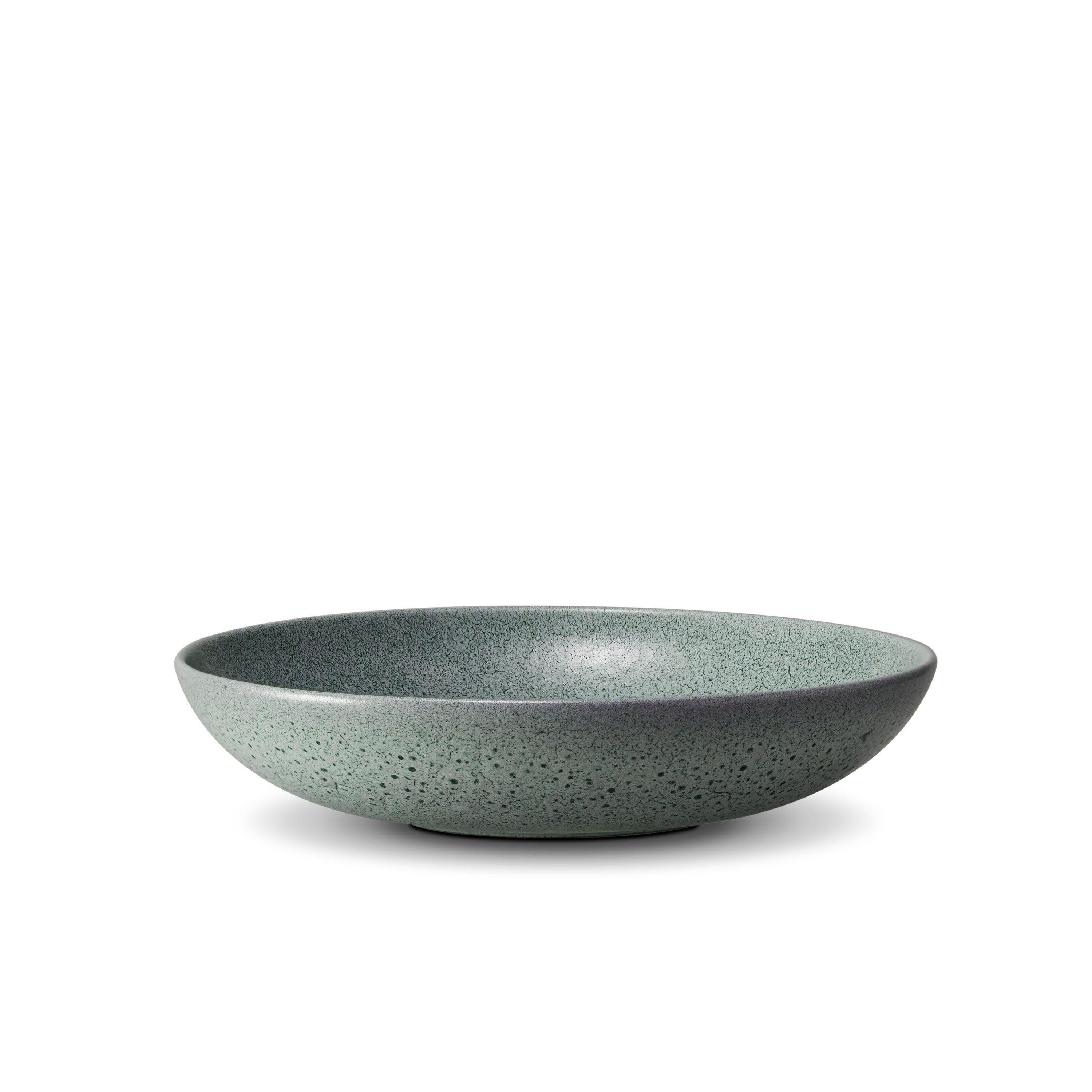 Terra Soup Plate in Seafoam Green - Elegant Ceramic Dinnerware for Soup, Salad & Dessert - Perfect for Home Dining, Restaurants & Gifts