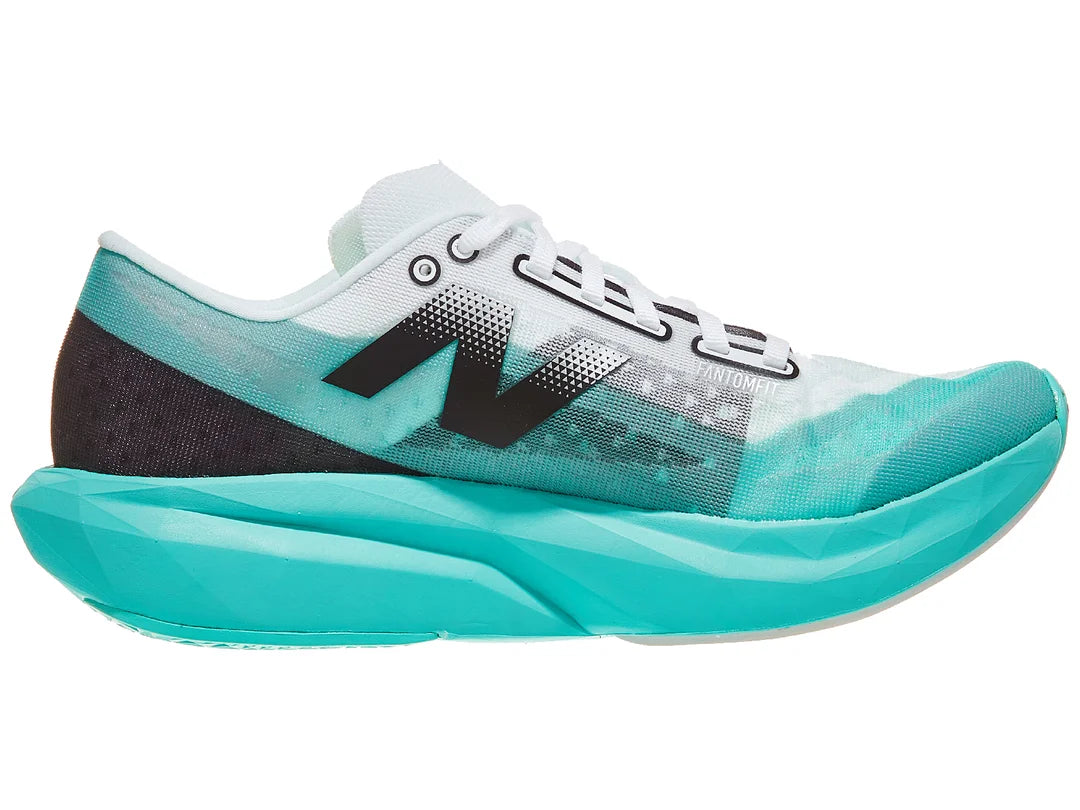 New Balance Women's FuelCell Rebel v4 Running Shoes - Cyber Jade | Lightweight & Responsive for Training, Racing & Daily Jogging
